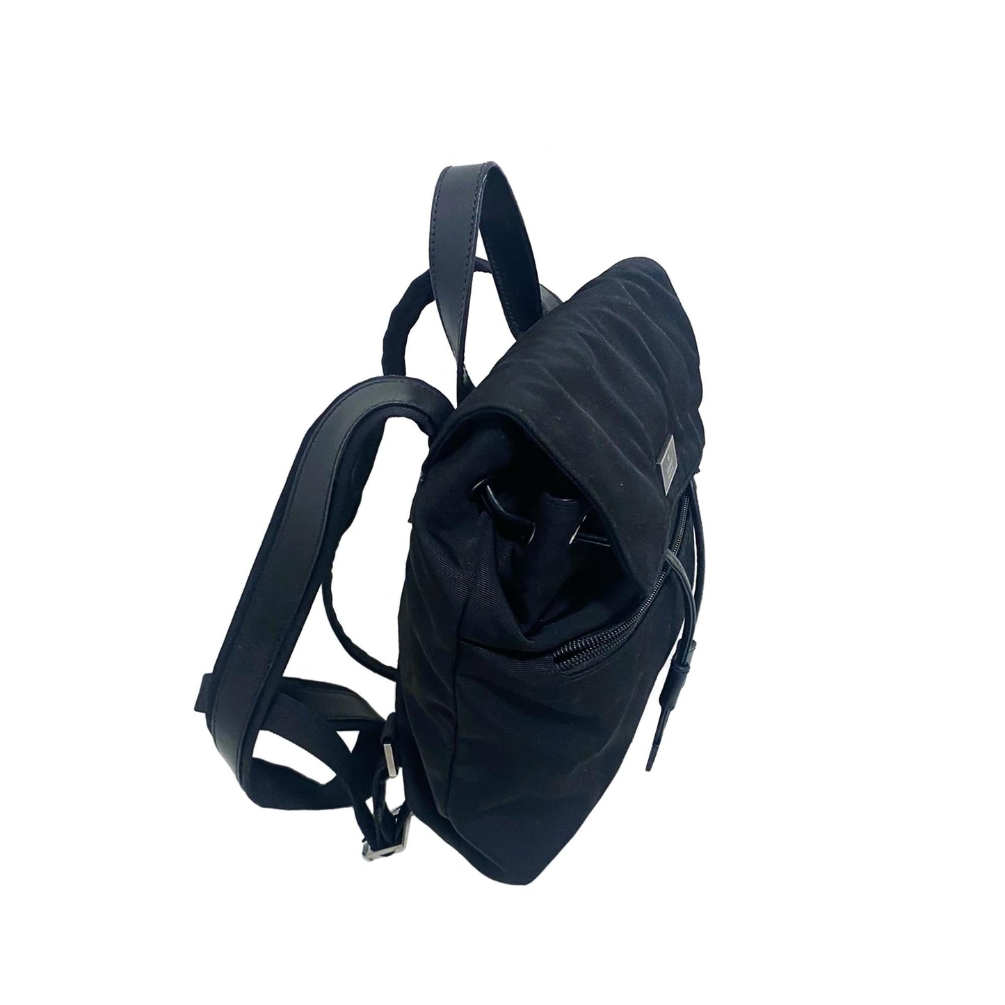 Gucci Backpack SHG Nylon Black