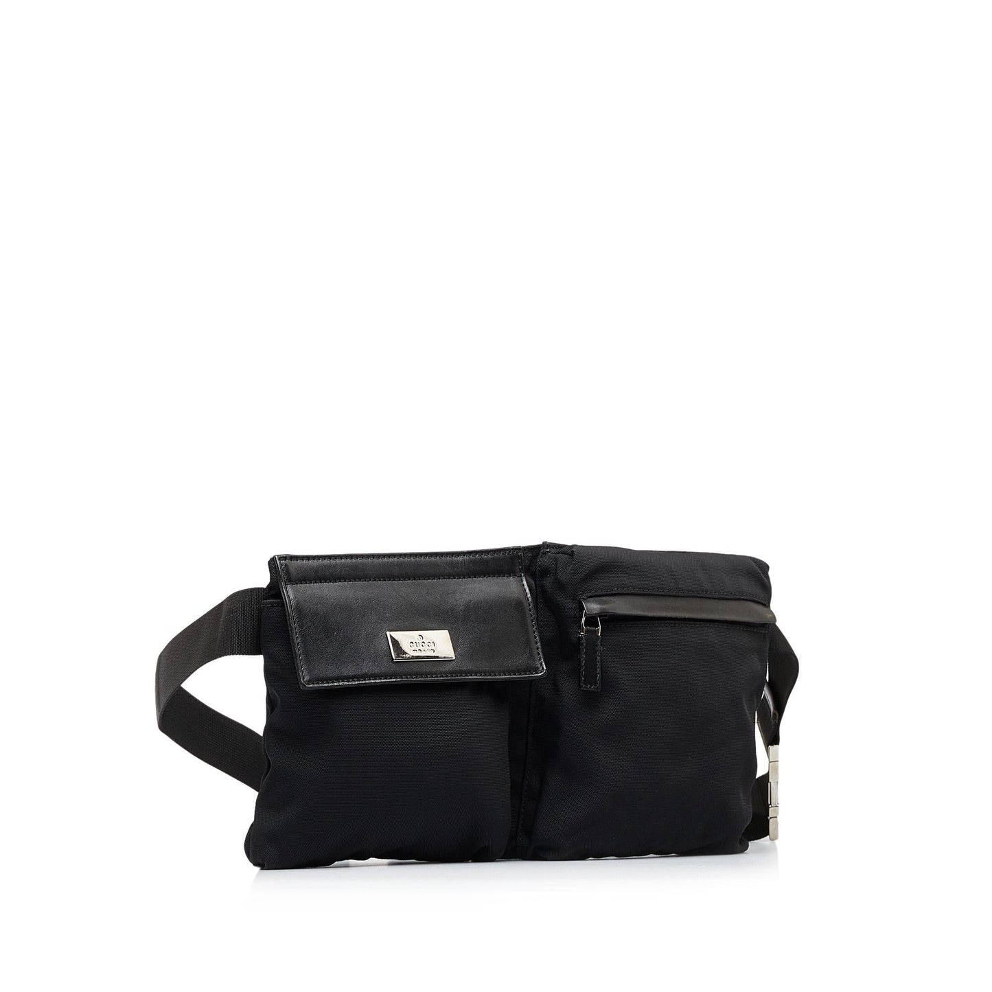 Gucci Belt SHG-wvmnQO Nylon Calf Black Accessory