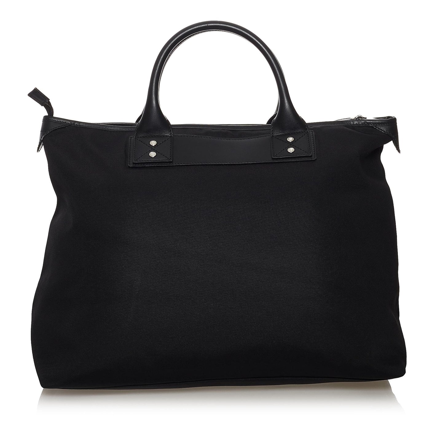 Gucci Business SHG Nylon Calf Black Tote Bag
