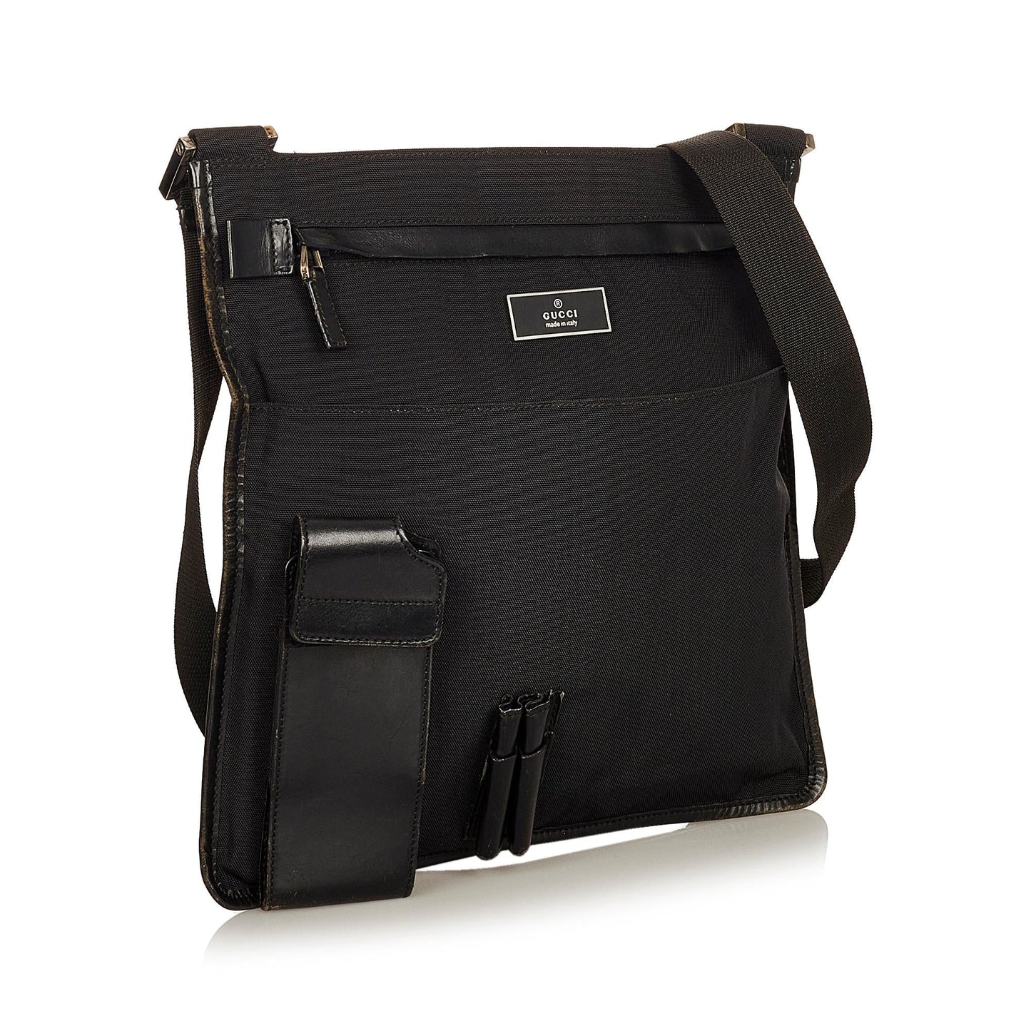 Gucci SHG Nylon Black Crossbody Bag Bag Shg