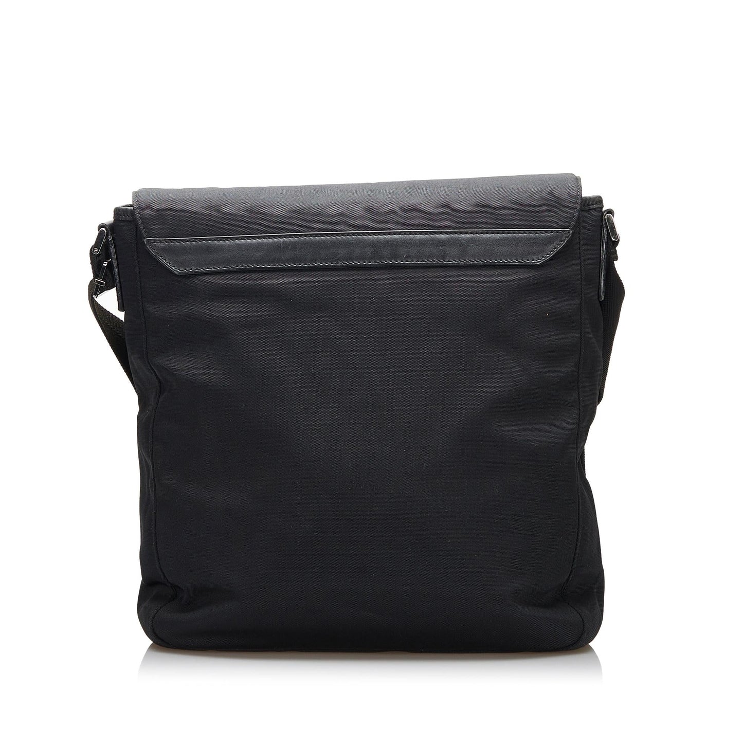 Gucci SHG-I5GlGn Nylon Black Crossbody Bag
