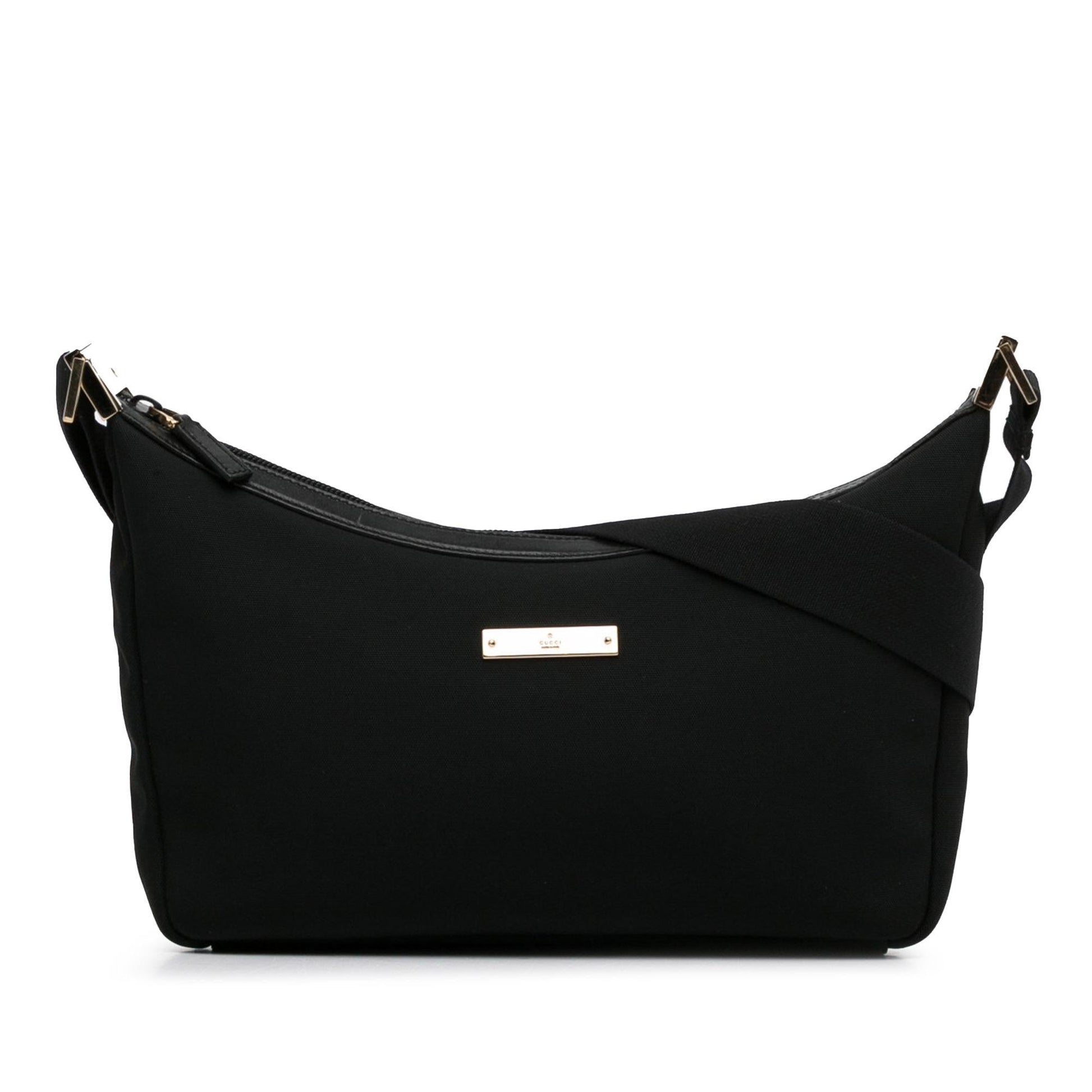 Gucci SHG-oyz3QI Nylon Black Crossbody Bag