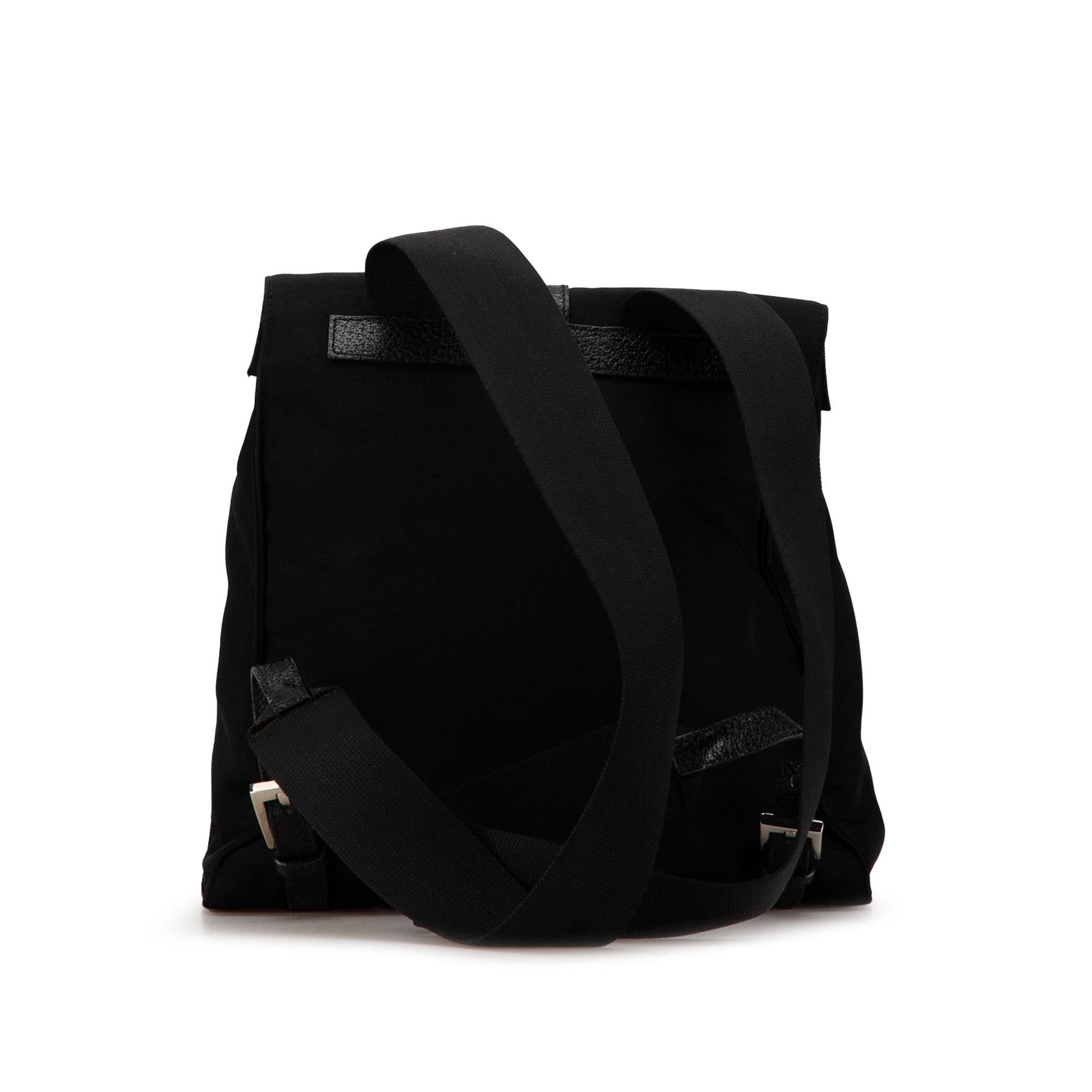 Gucci Jackie Backpack SHG-TfE3Ni Nylon Calf Black