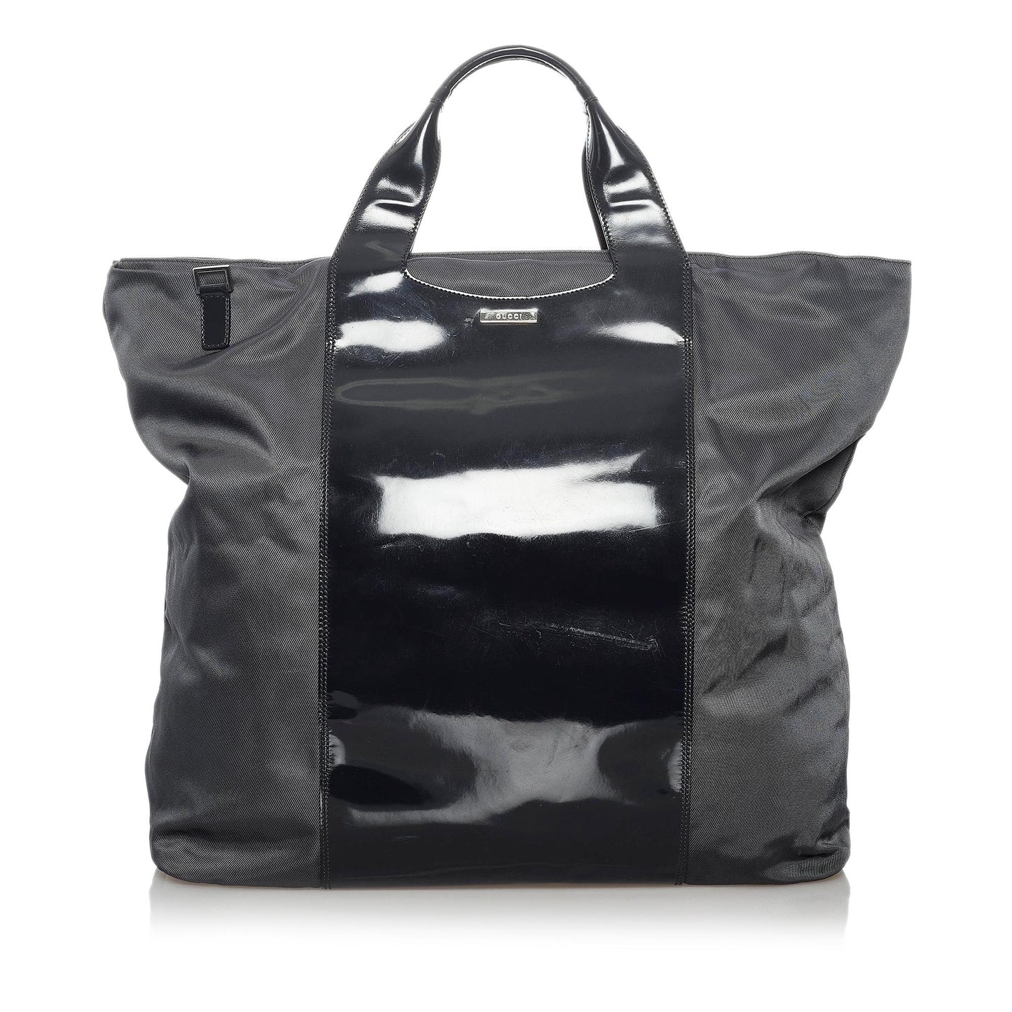 Gucci SHG Nylon Black Satchel Bag Satchel Shg