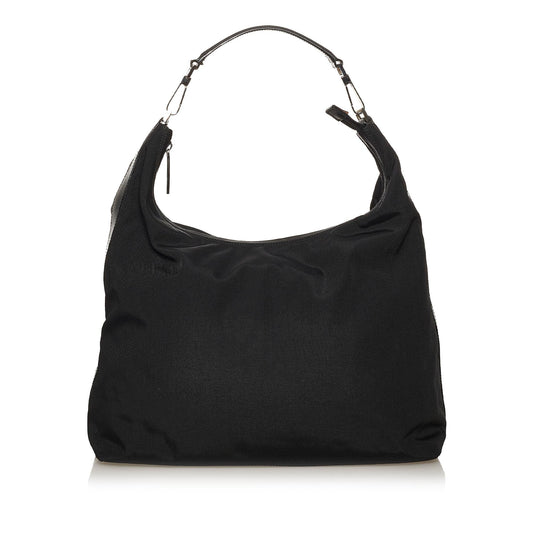 Gucci SHG Nylon Black Shoulder Bag 3
