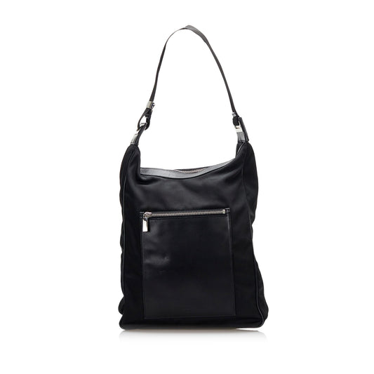 Gucci SHG-MIDW4x Nylon Calf Black Shoulder Bag