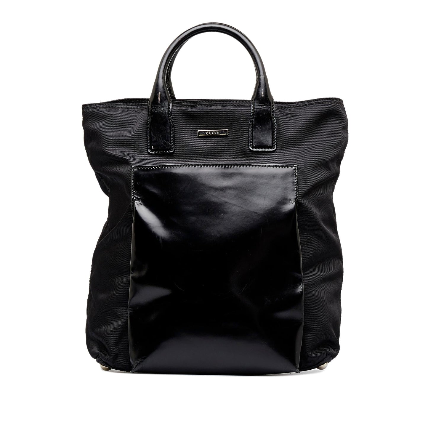 Gucci SHG-ee3XFb Nylon Black Tote Bag