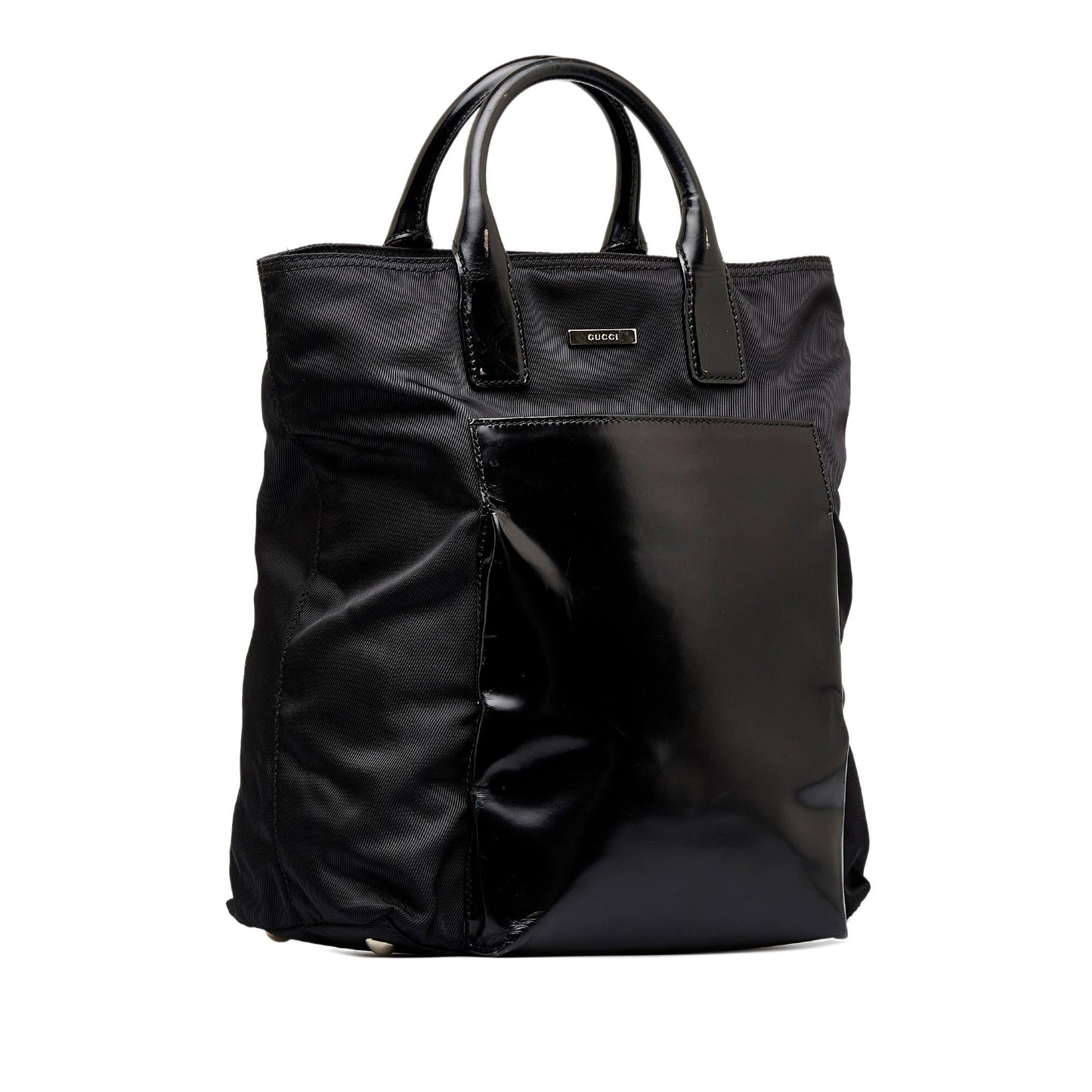Gucci SHG-ee3XFb Nylon Black Tote Bag