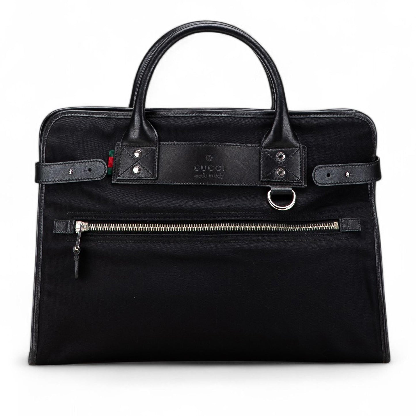 Gucci Web Business Nylon Tote Bag