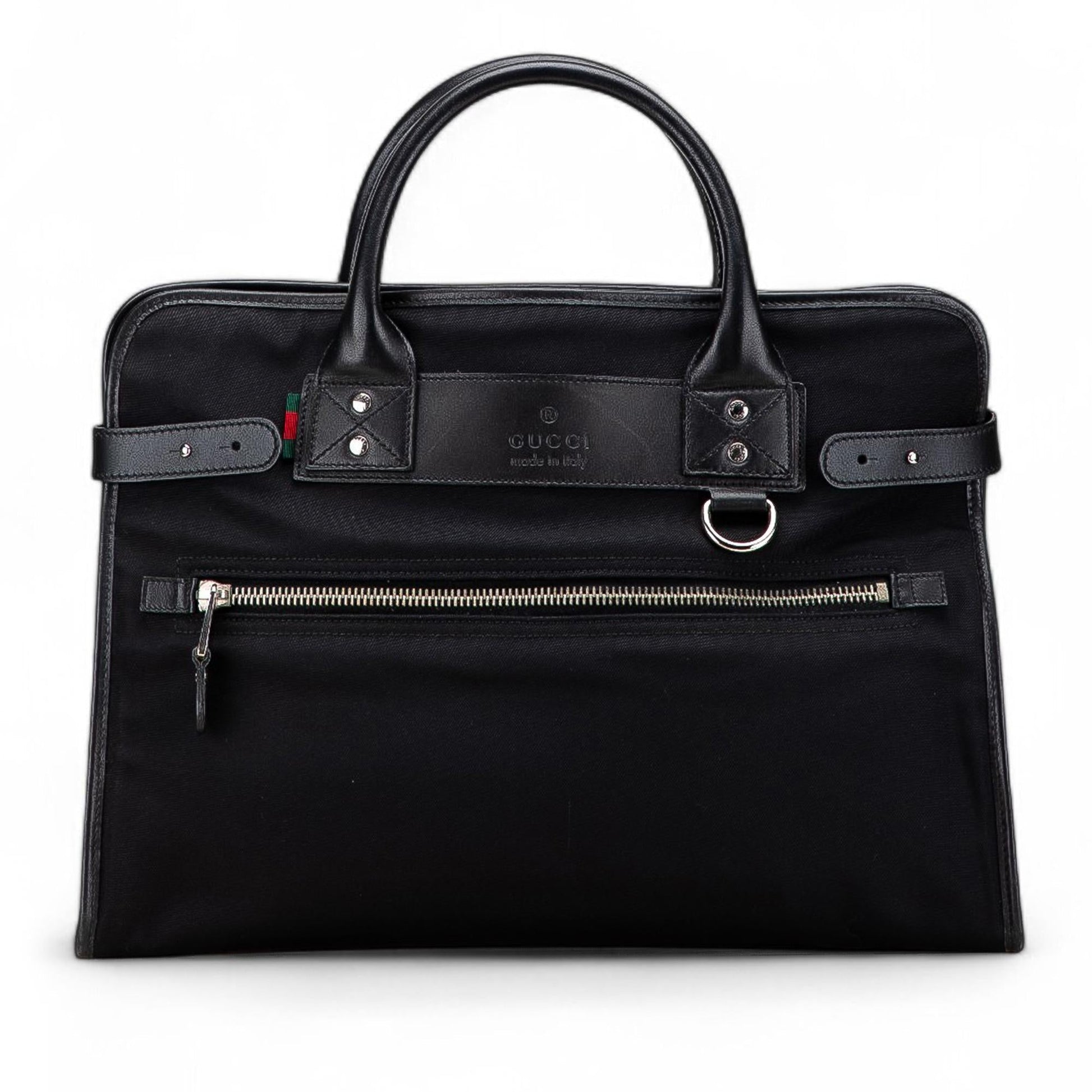 Gucci Web Business Nylon Tote Bag