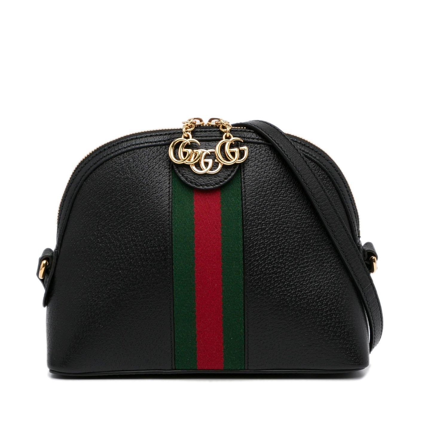 Gucci Ophidia Dome SHG-7emswR Calf Black Crossbody Bag