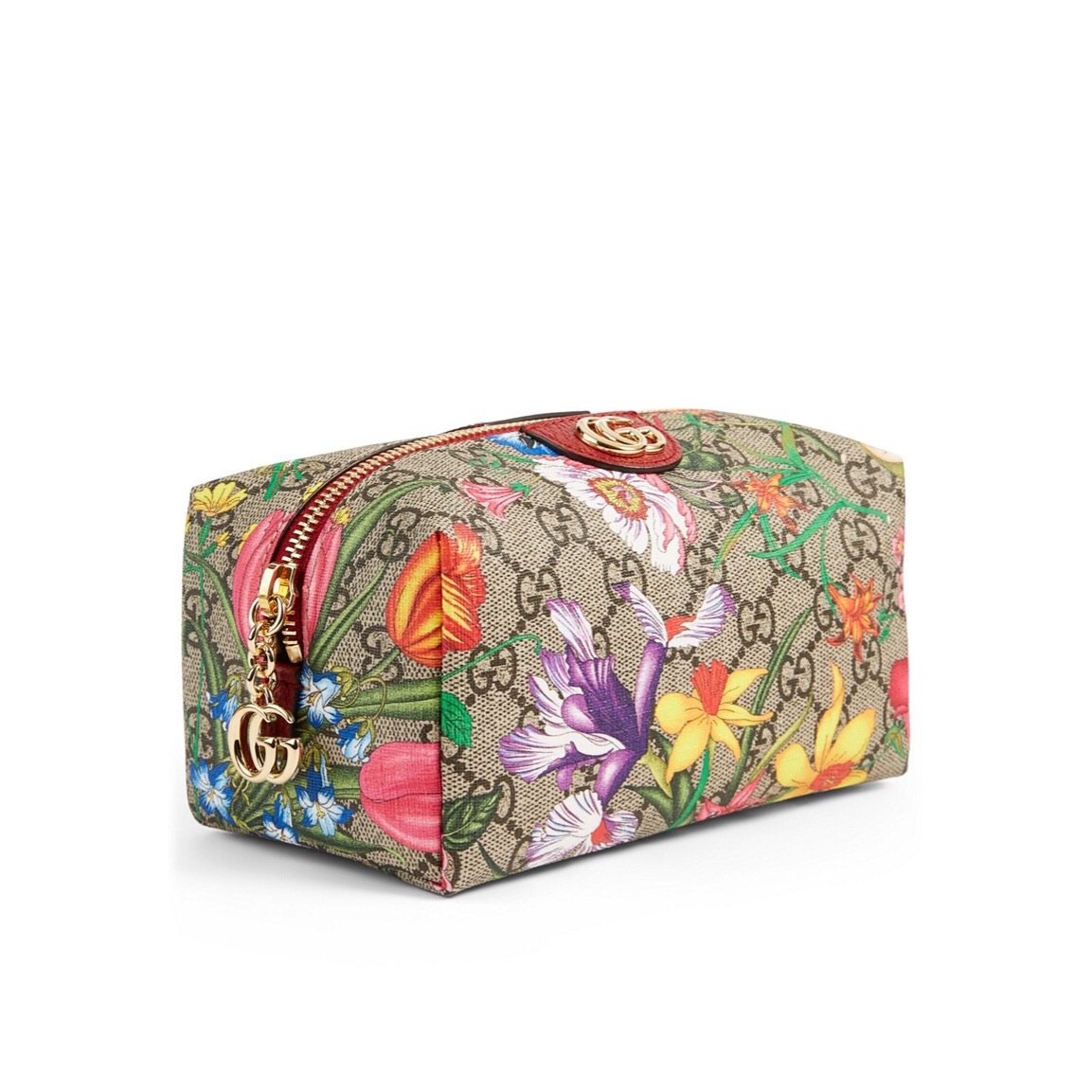 Gucci Ophidia GG Flora Cosmetic Handbag