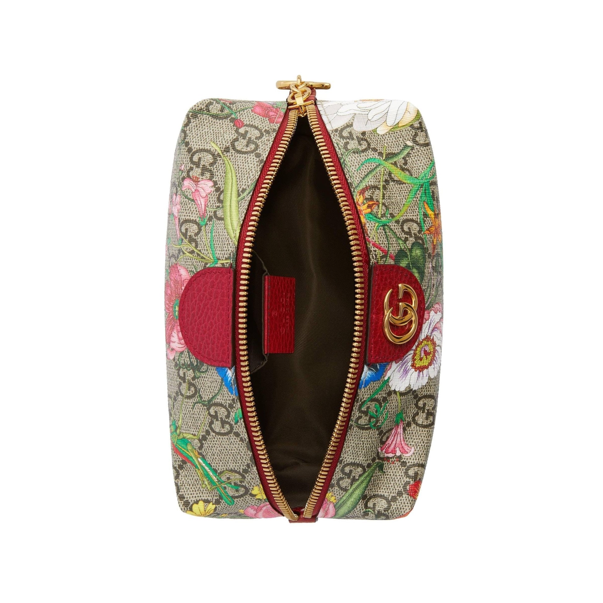 Gucci Ophidia GG Flora Cosmetic Handbag