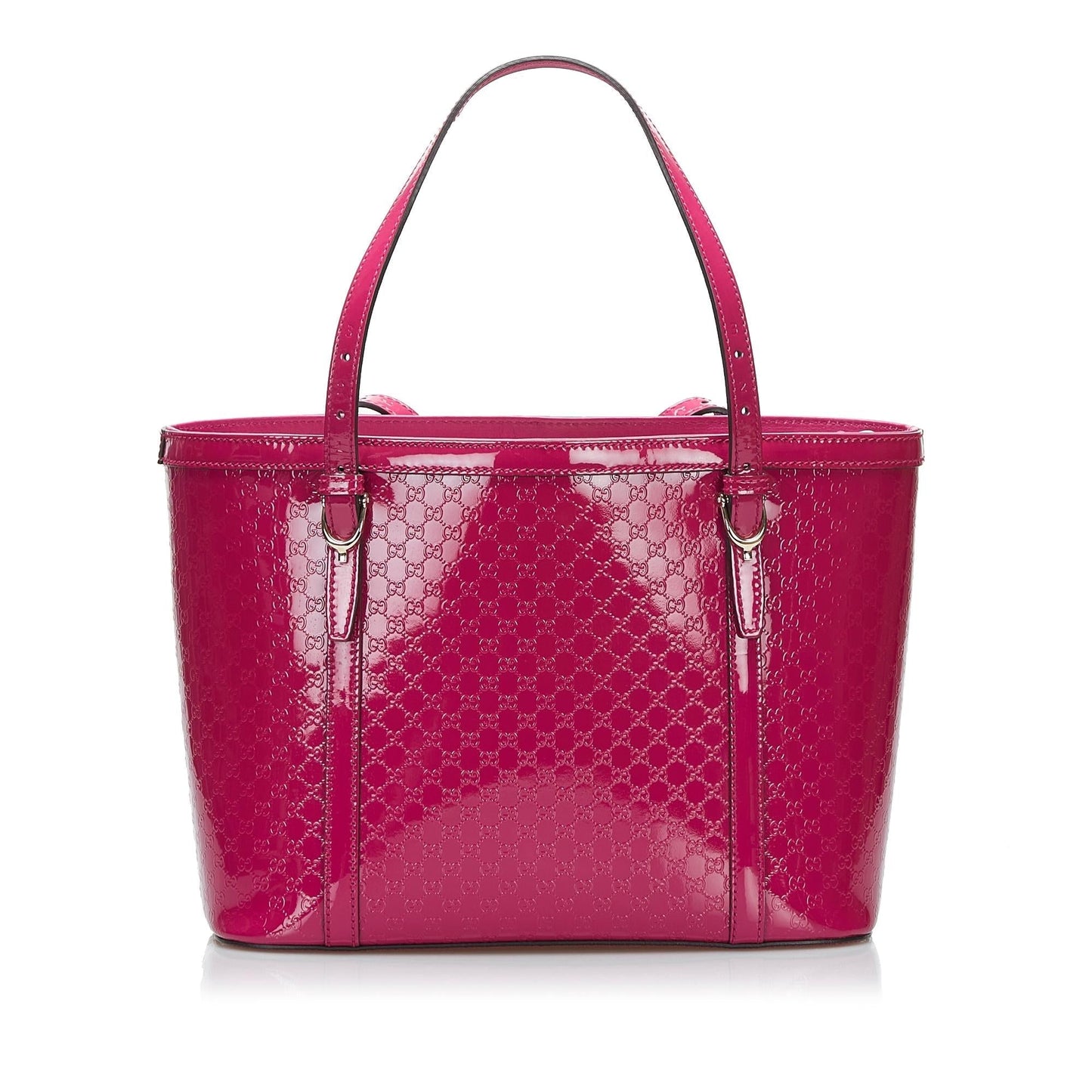 Gucci Microguccissima Nice SHG-ajN6h1 Leather Patent Pink Tote Bag