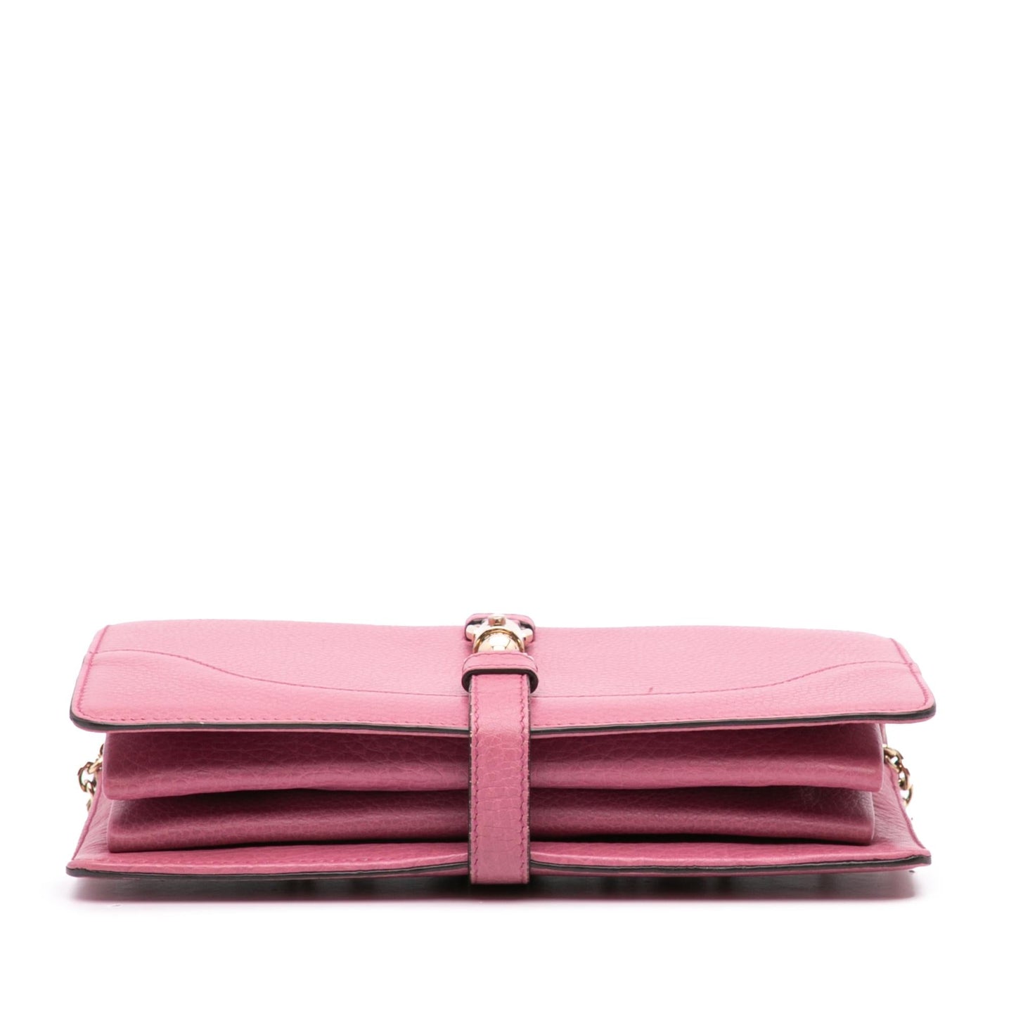 Gucci Pebbled Piston Broadway Evening Calf Calfskin Pink Shoulder Bag