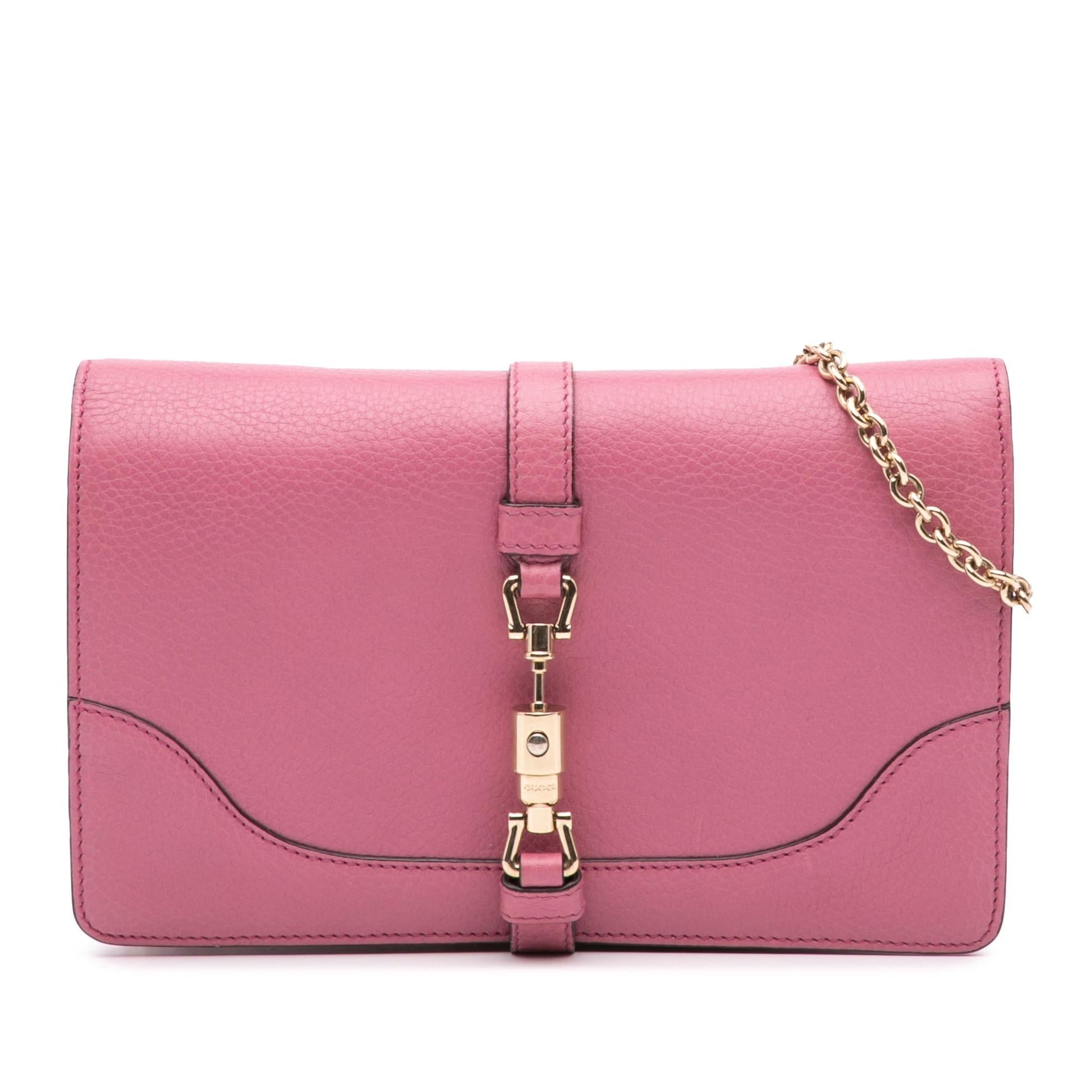 Gucci Pebbled Piston Broadway Evening Calf Calfskin Pink Shoulder Bag Bag 2