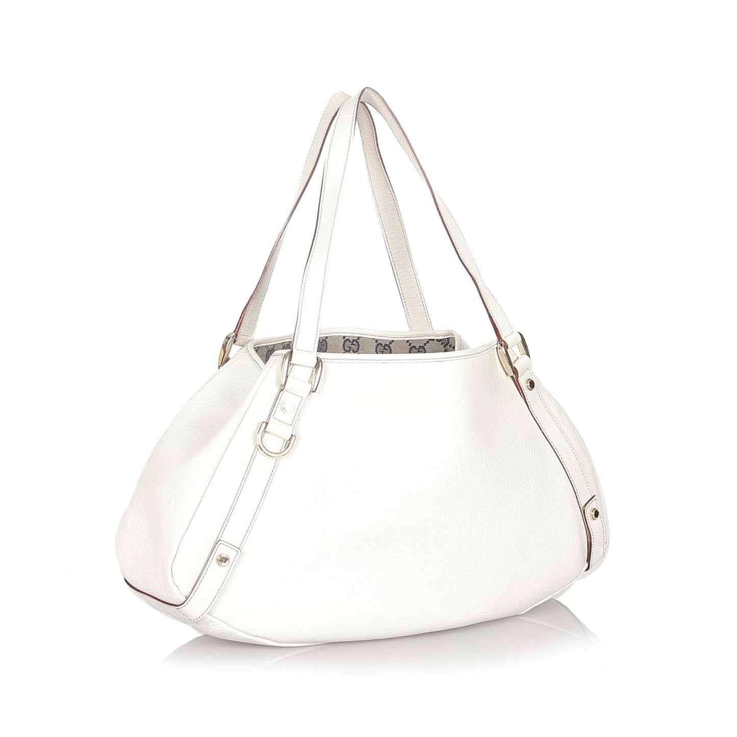 Gucci Pelham SHG Leather Calf White Shoulder Bag 5