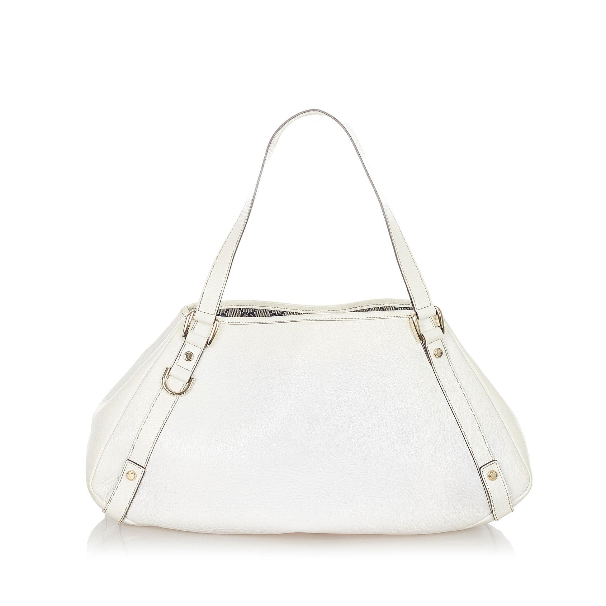 Gucci Pelham SHG Leather Calf White Shoulder Bag 6