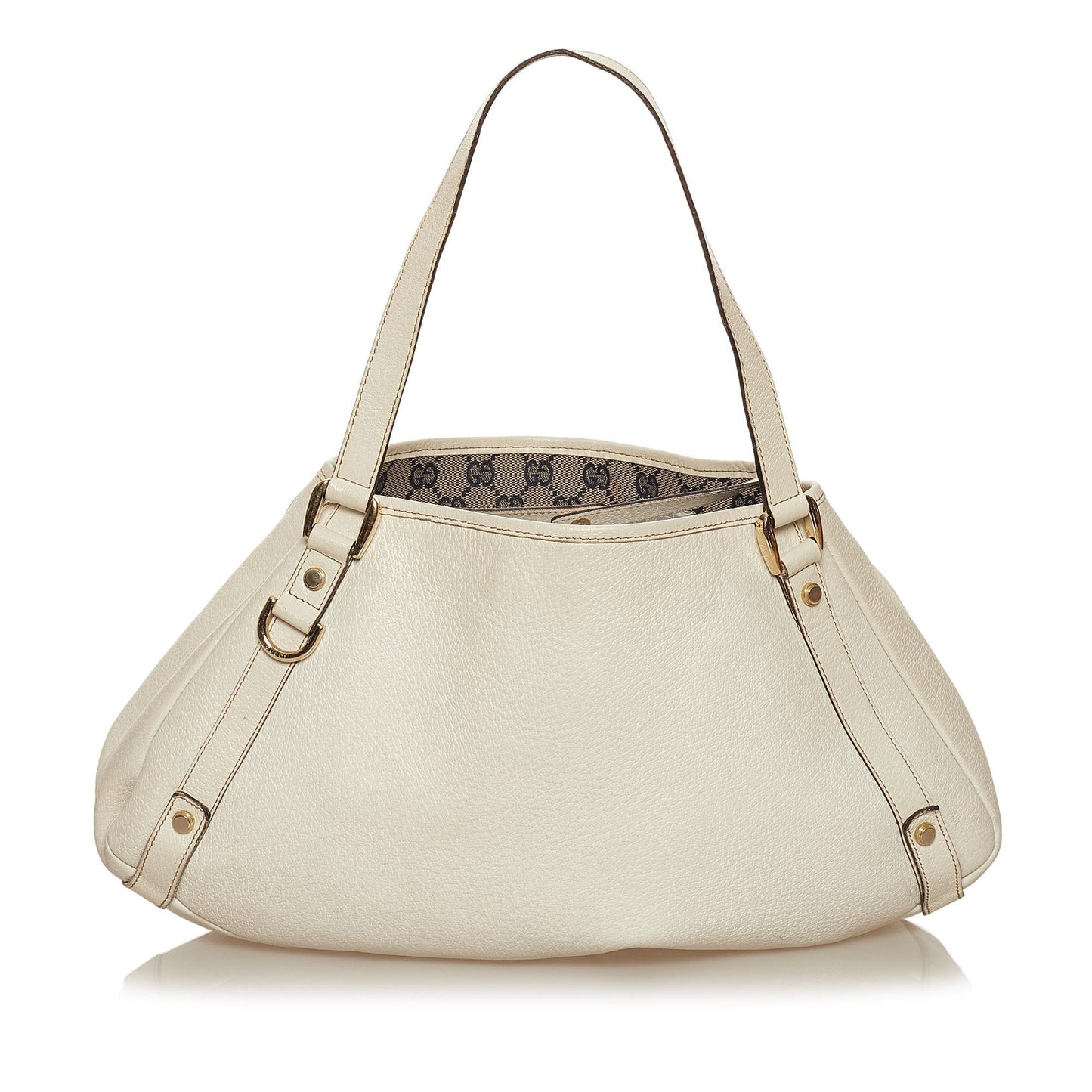 Gucci Pelham SHG Leather Calf White Shoulder Bag 7
