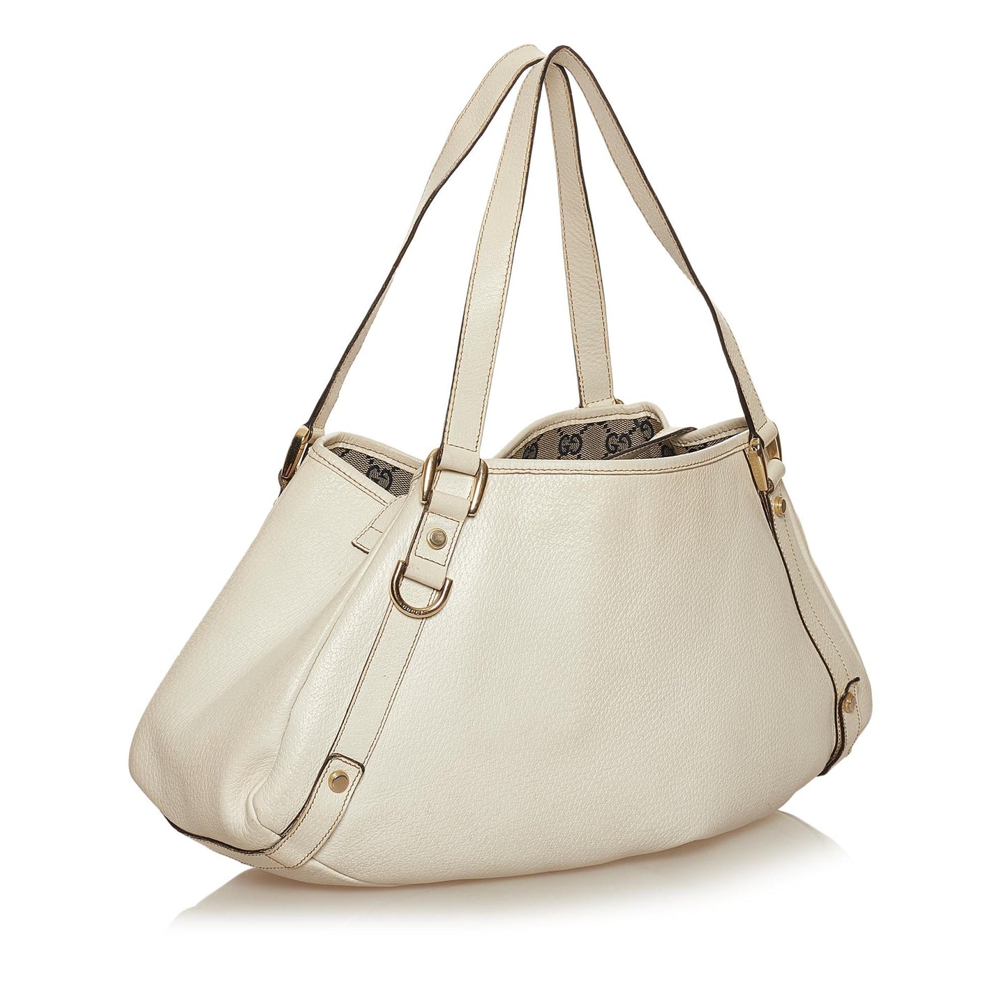 Gucci Pelham SHG Leather Calf White Shoulder Bag 7