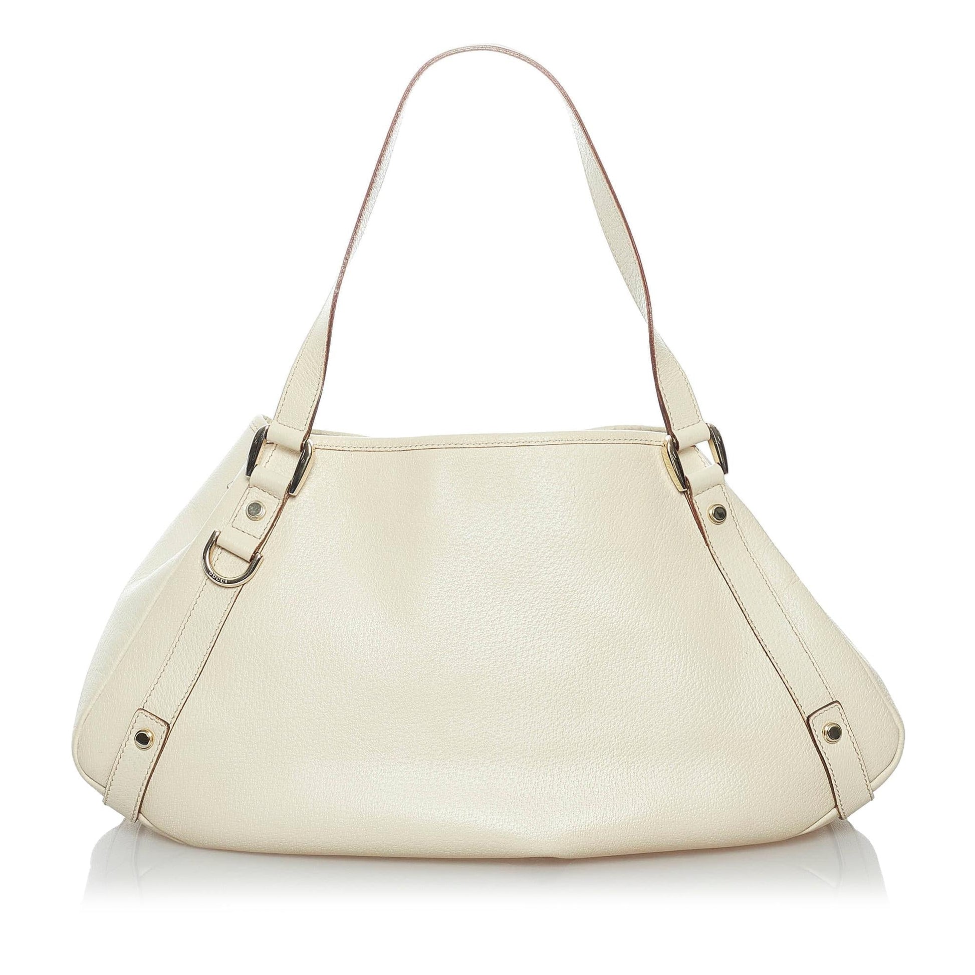 Gucci Pelham SHG Leather Calf White Shoulder Bag 8