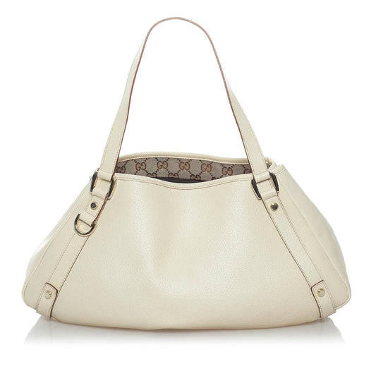 Gucci Pelham SHG Leather Calf White Shoulder Bag 8