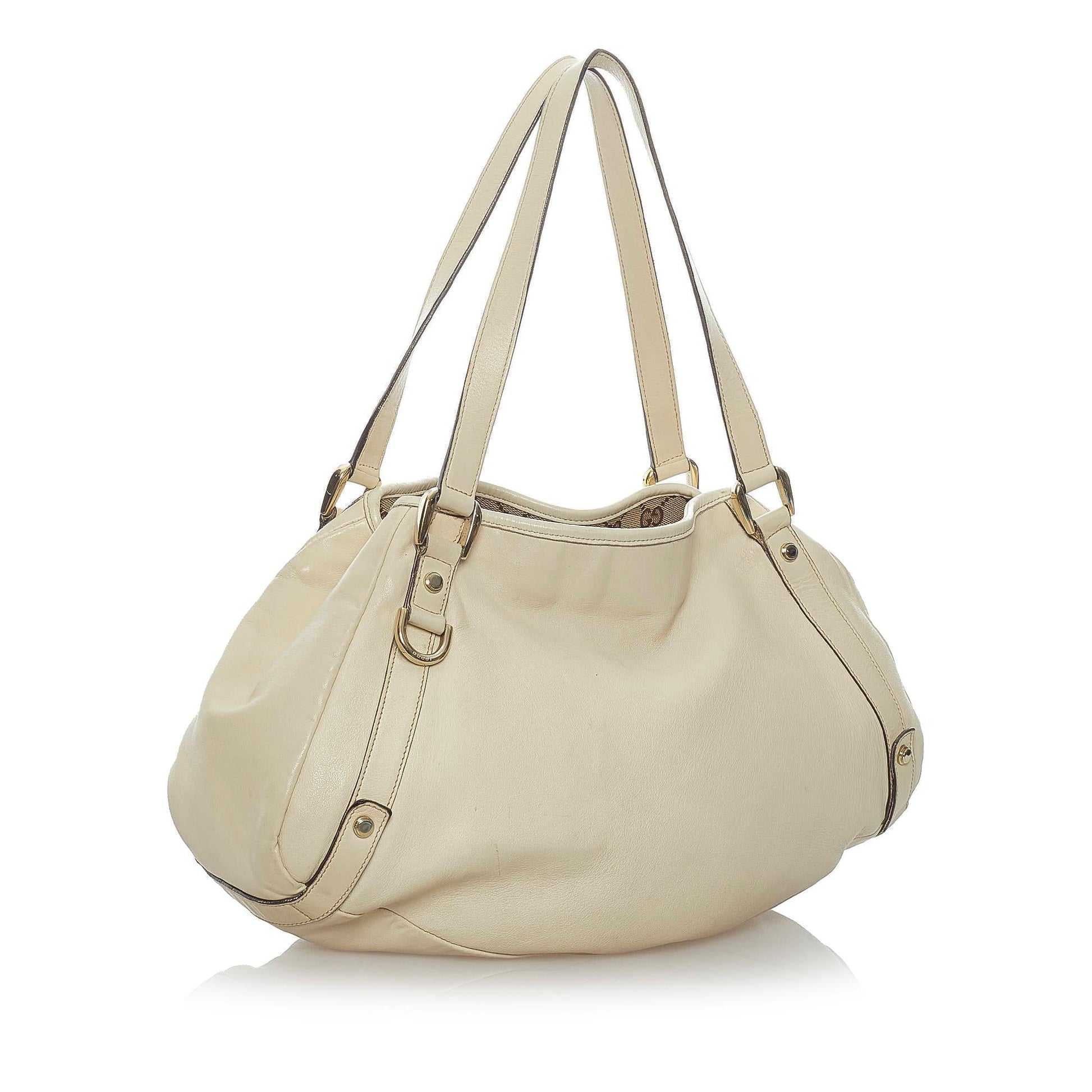 Gucci Pelham SHG Leather Calf White Shoulder Bag