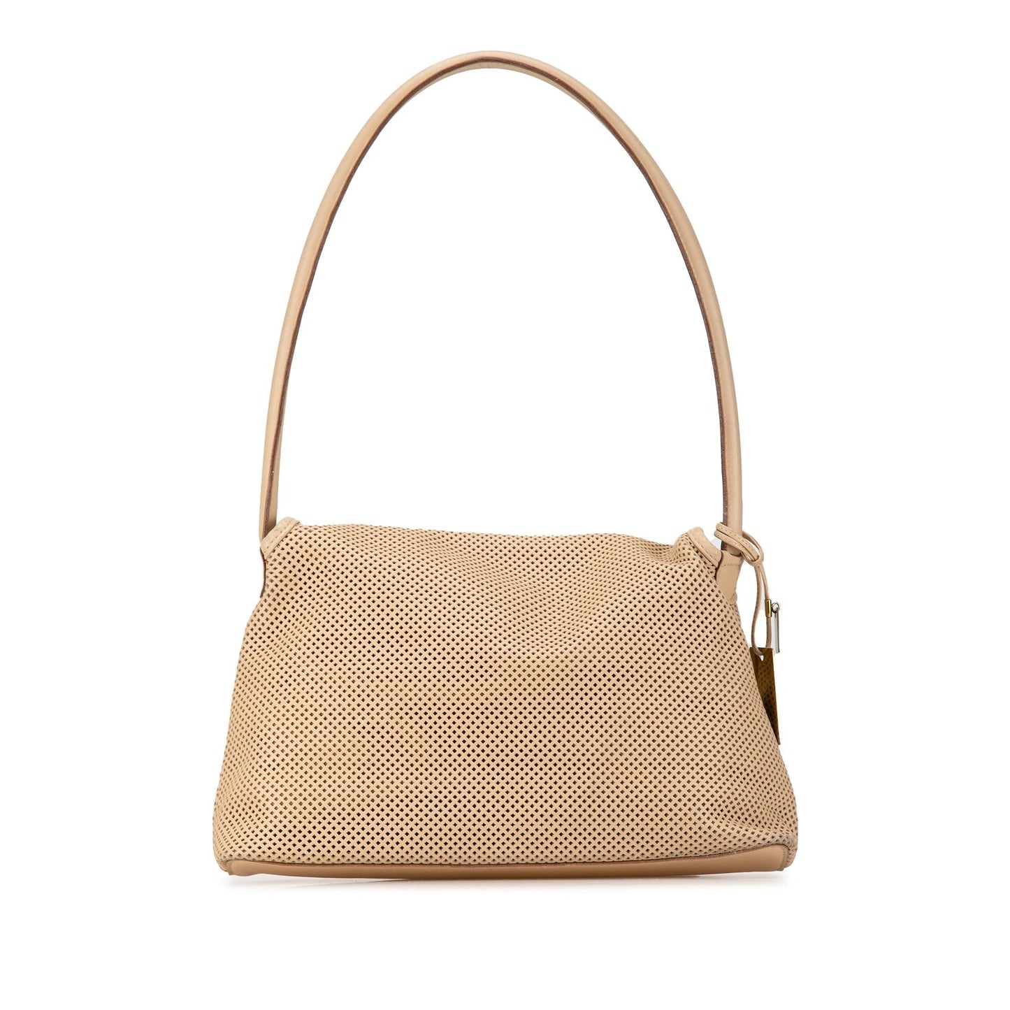 Gucci Perforated SHG-lPr0aq Leather Calf Brown Shoulder Bag