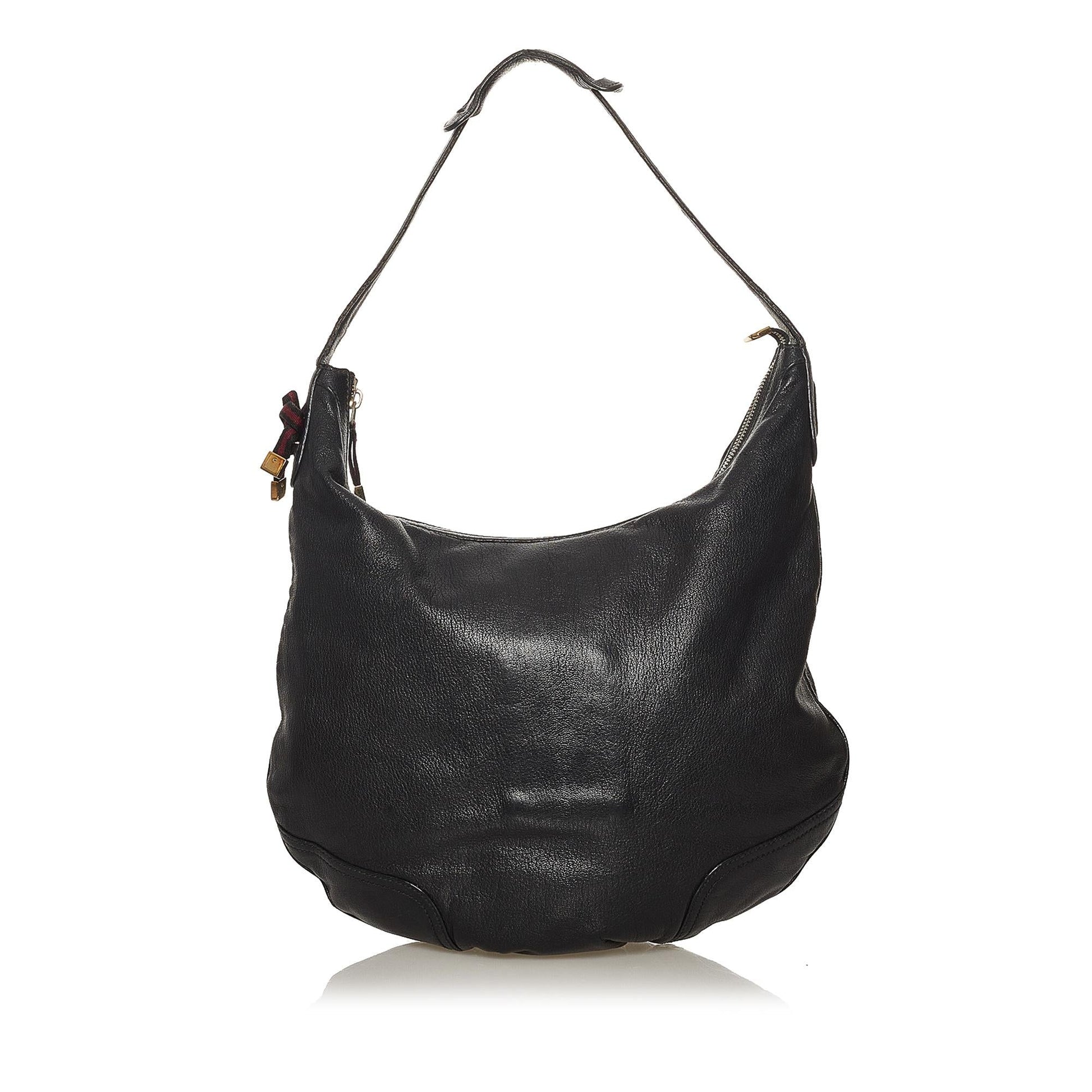 Gucci Princy SHG Leather Calf Black Shoulder Bag Bag Shg