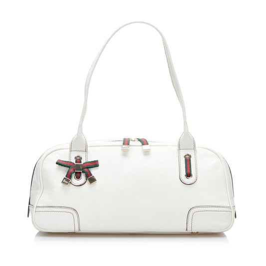 Gucci Princy SHG-SLTQxS Calf White Shoulder Bag
