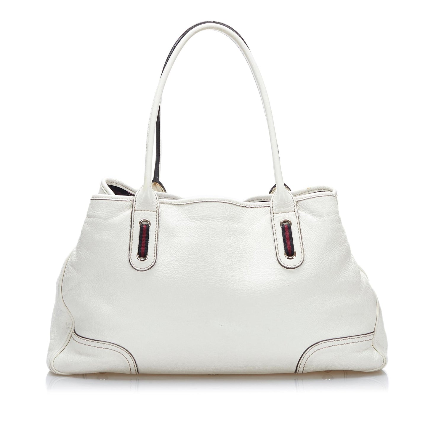 Gucci Princy SHG-ZGnVvW Calf White Tote Bag