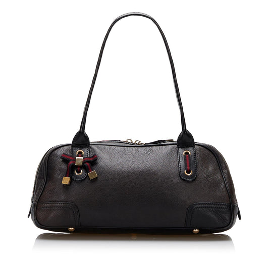 Gucci Princy SHG-vBnKRR Calf Black Shoulder Bag