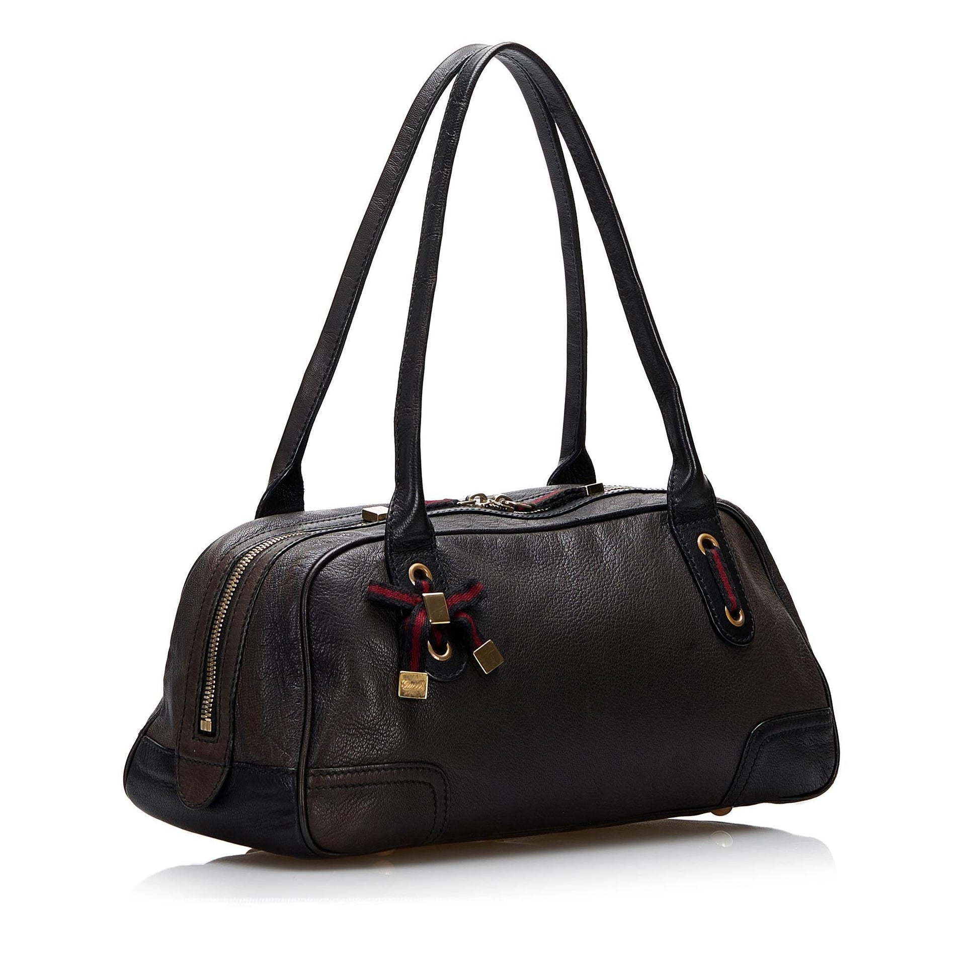 Gucci Princy SHG-vBnKRR Calf Black Shoulder Bag