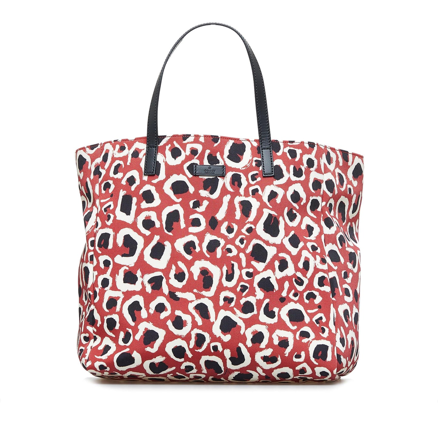 Gucci Printed SHG-MEBSMH Canvas Red Tote Bag
