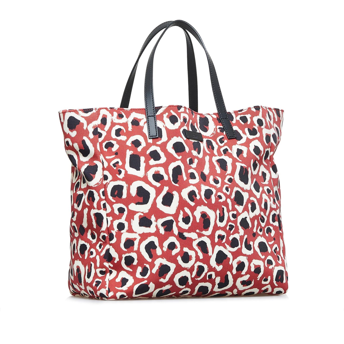 Gucci Printed SHG-MEBSMH Canvas Red Tote Bag