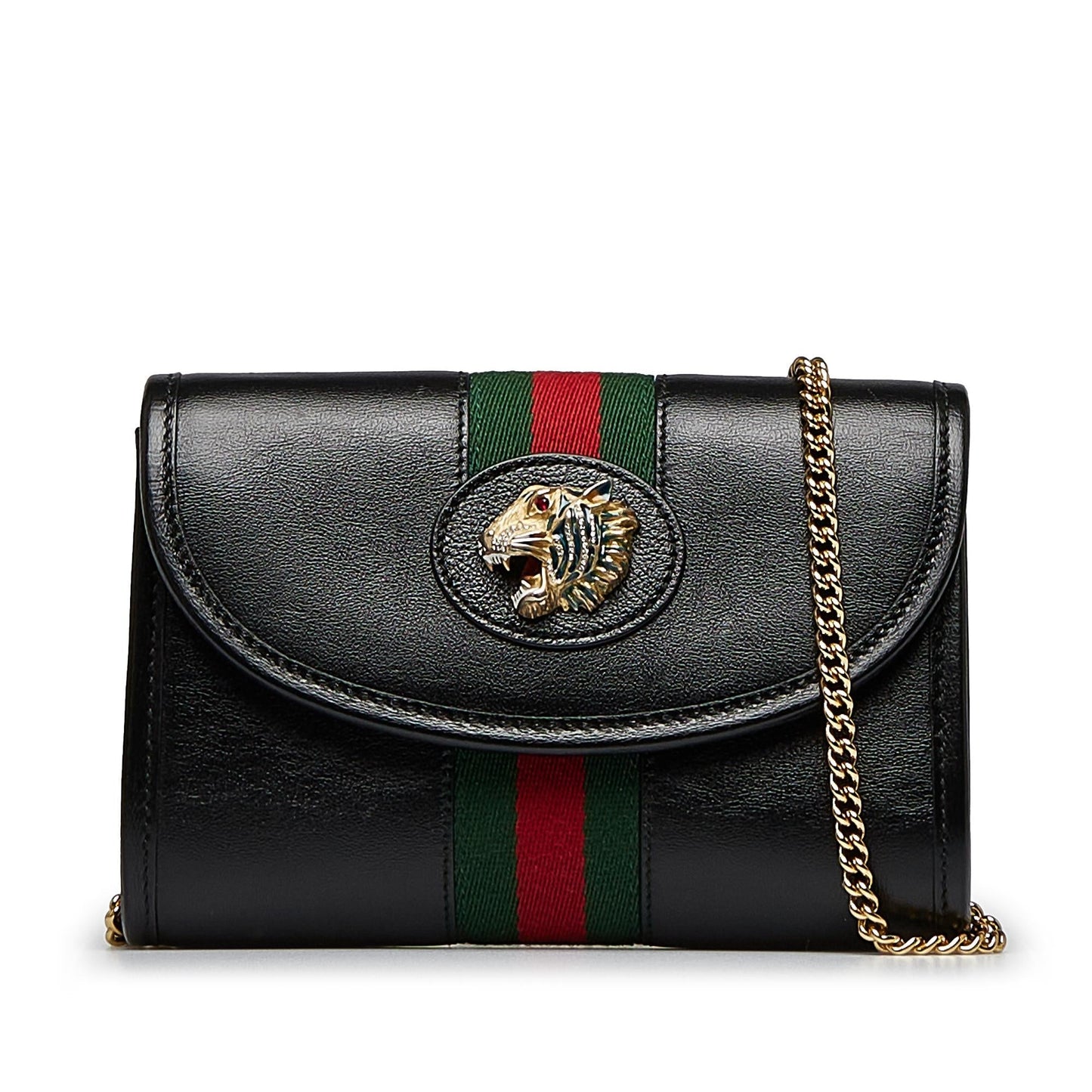 Gucci Rajah SHG-VqaX Calf Black Crossbody Bag