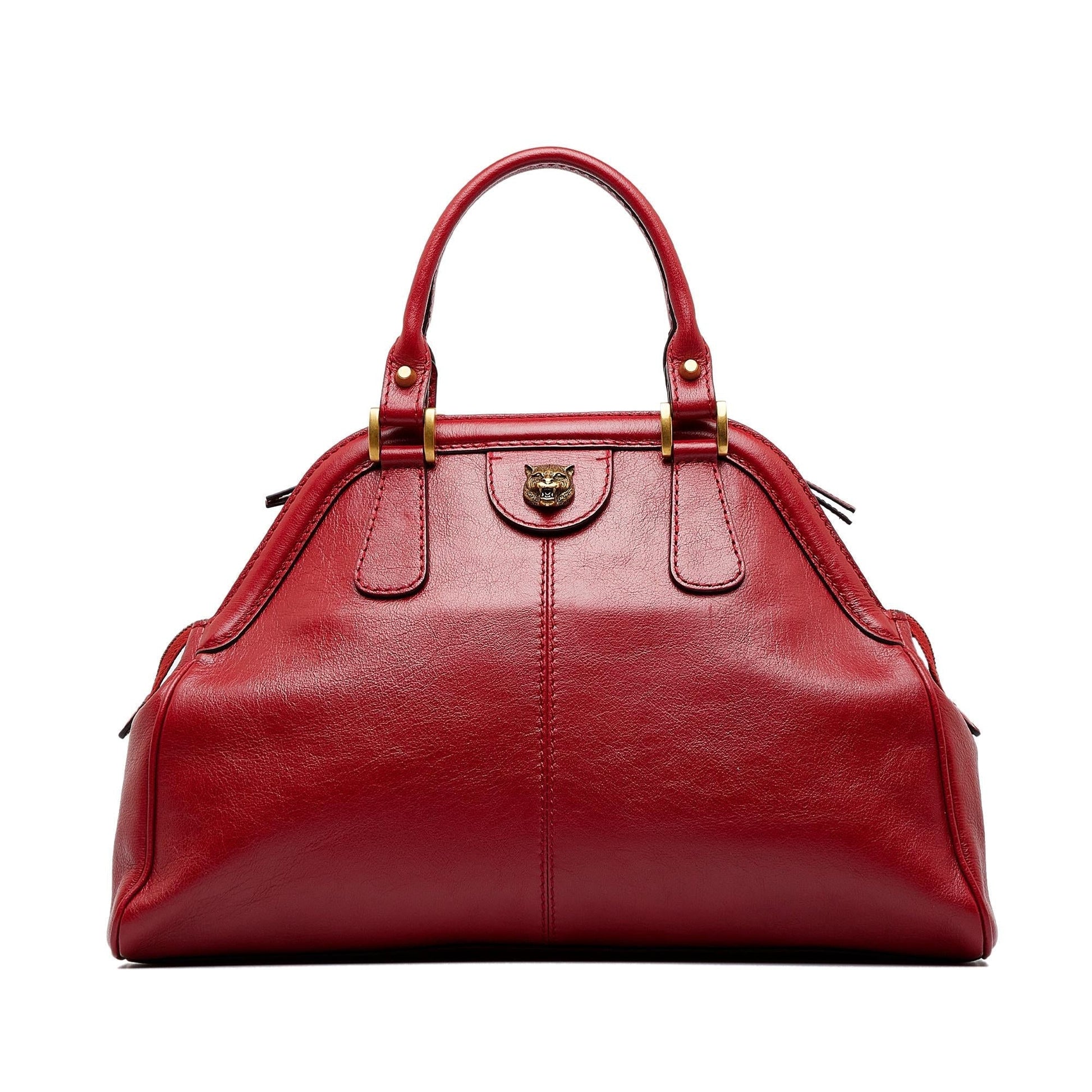 Gucci Re belle SHG-PBy27H Calf Red Satchel Bag