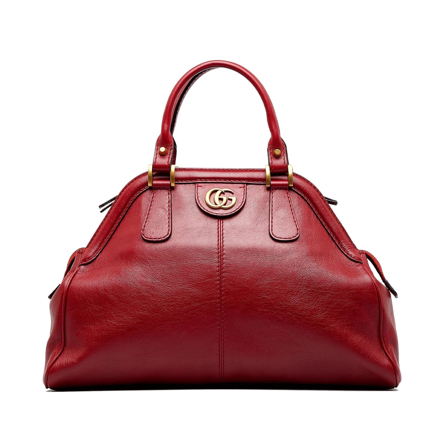 Gucci Re belle SHG-PBy27H Calf Red Satchel Bag