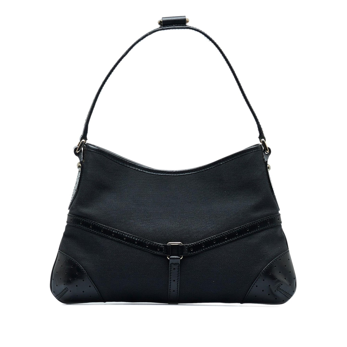 Gucci Reins SHG-DPlcj0 Canvas Black Shoulder Bag