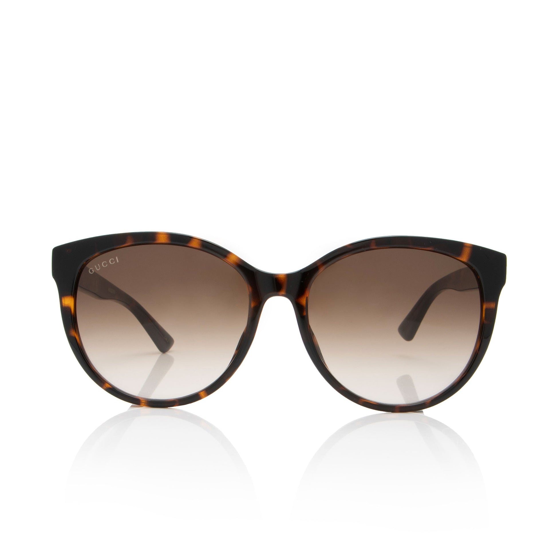 Gucci Round GG Sunglasses SHF-4opJsO Brown Accessory
