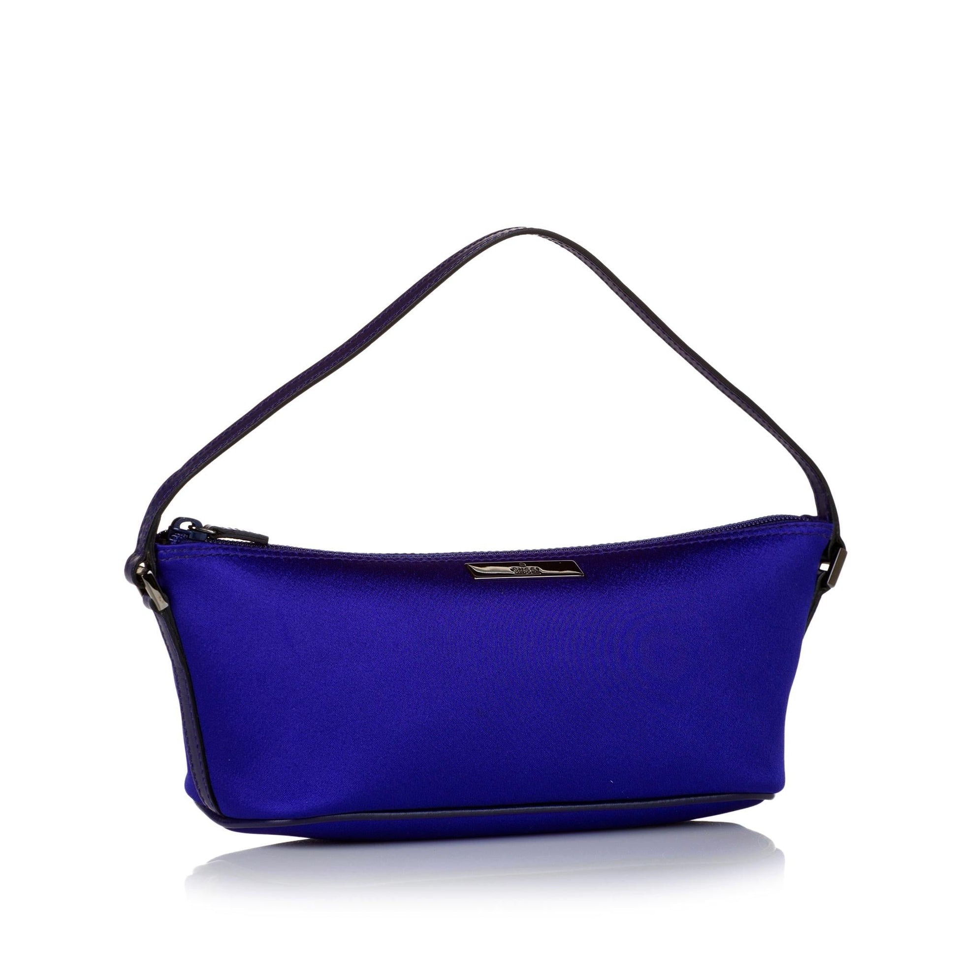 Gucci Boat Baguette SHG Satin Pink Handbag