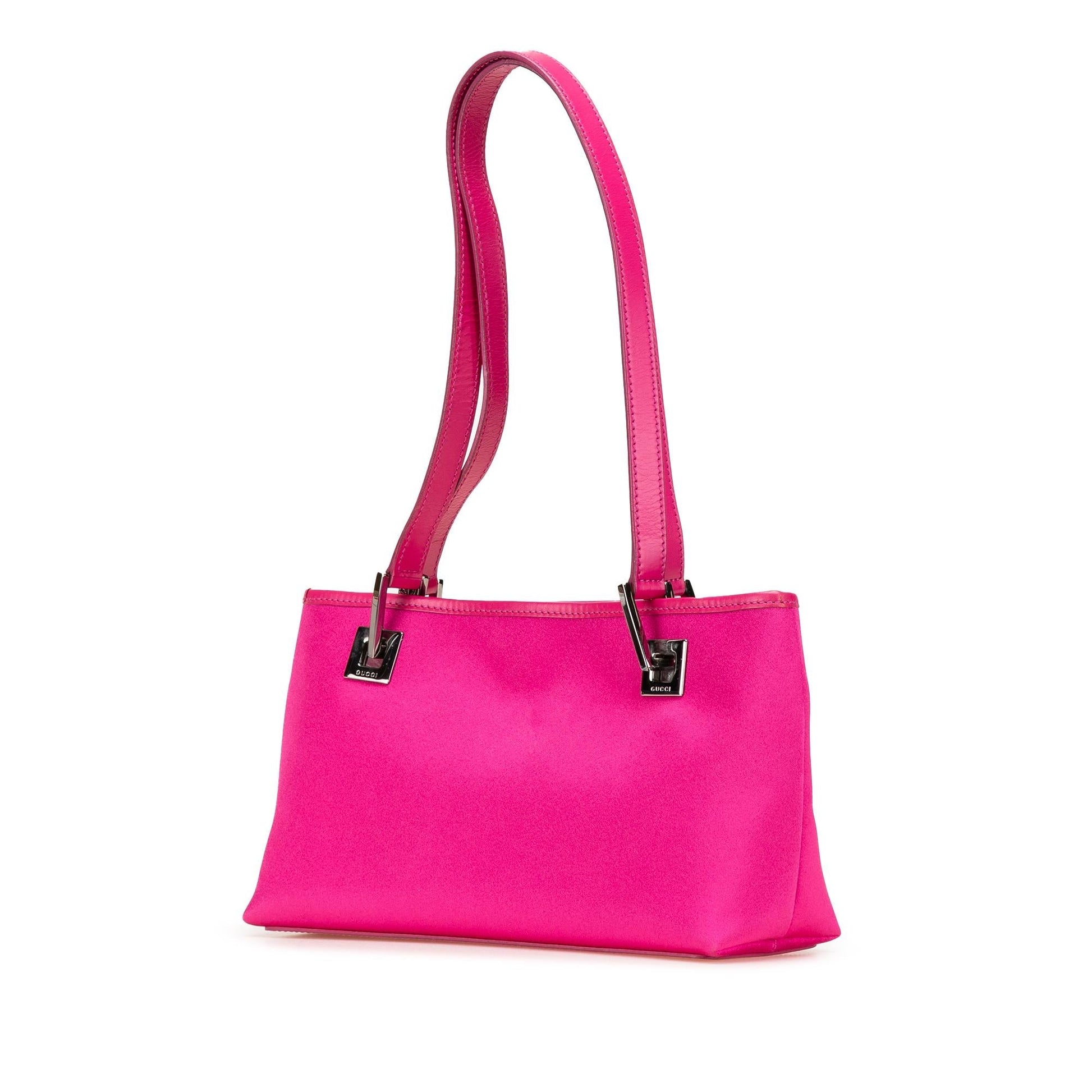 Gucci Satin Pink Shoulder Bag