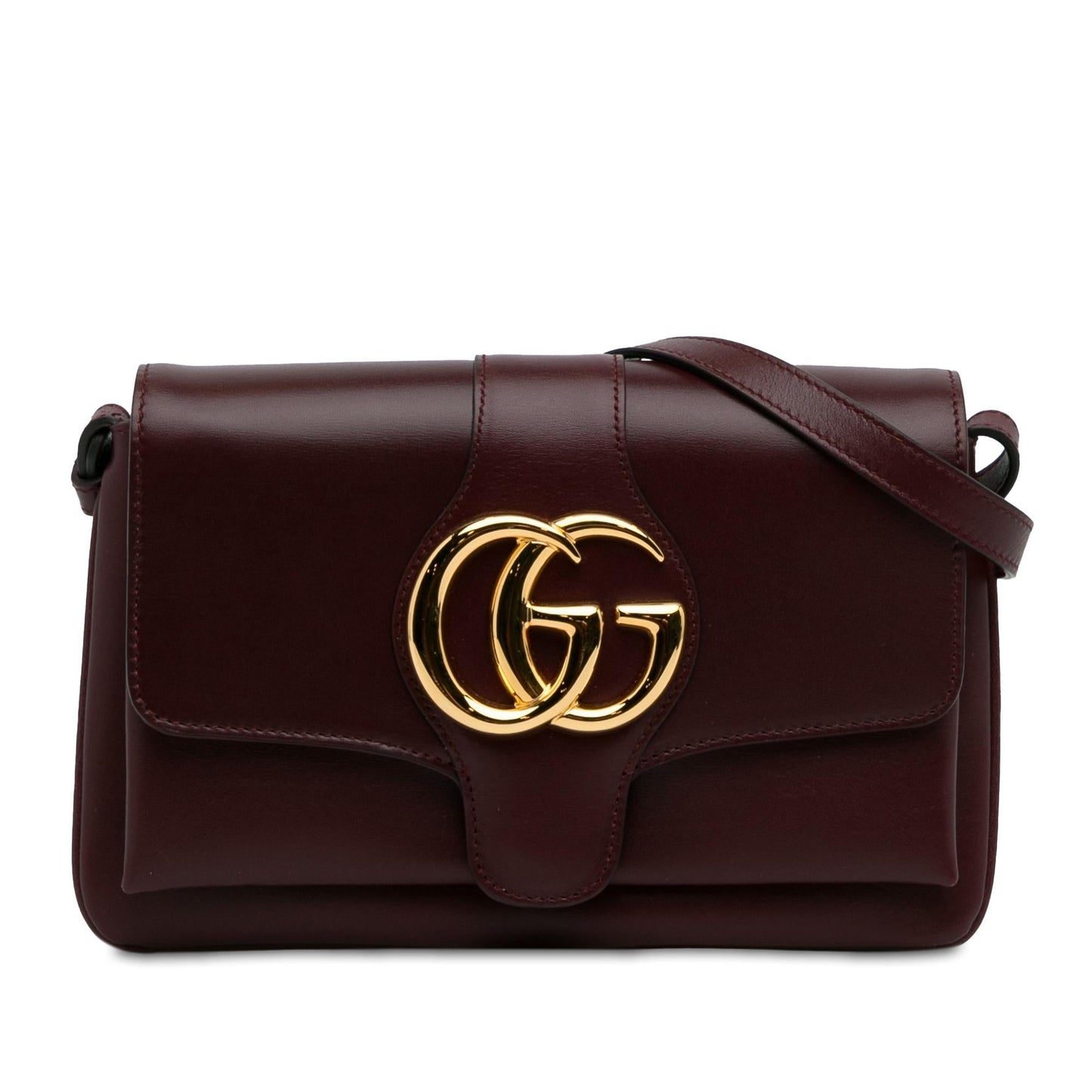 Gucci Arli SHG-JVlOlG Calf Red Small Crossbody Bag
