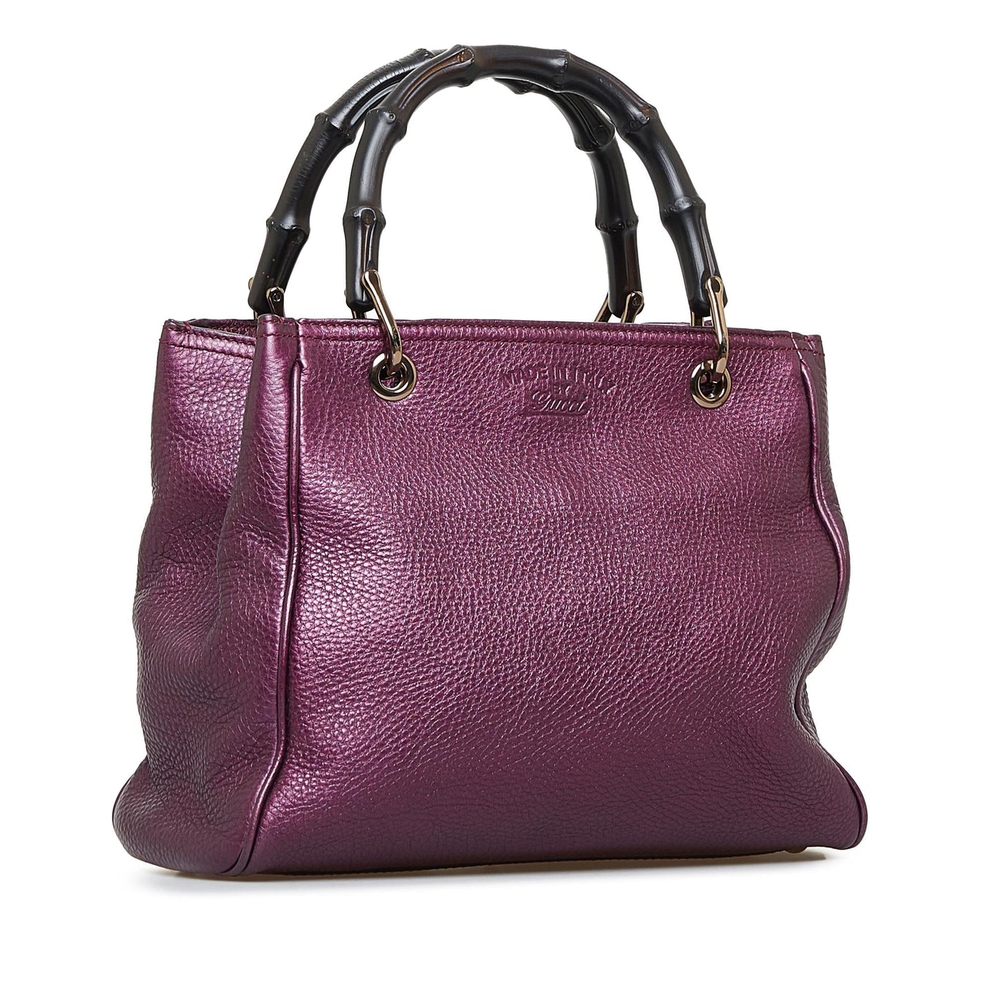 Gucci Bamboo Shopper SHG-3oYbYP Calf Small Satchel Bag