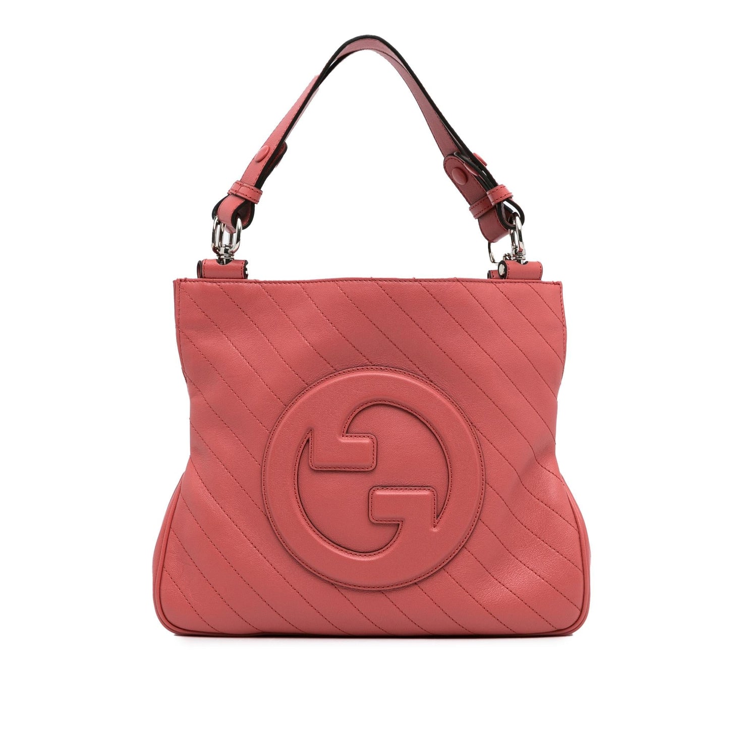 Gucci Blondie Calf Pink Small Satchel Bag Shg Ipobey