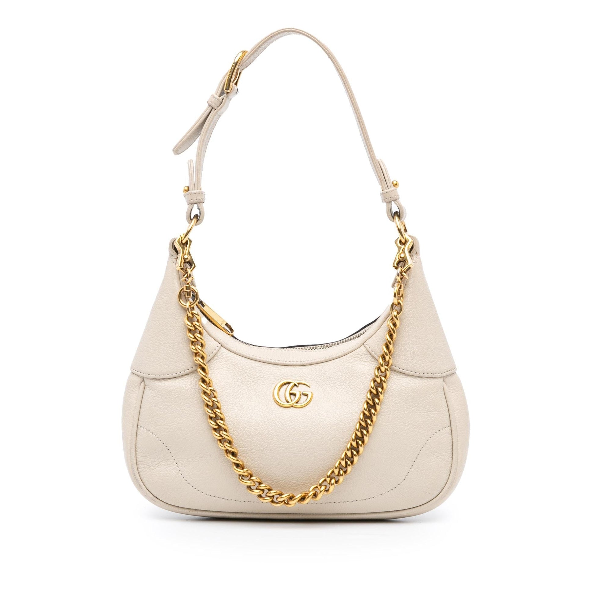 Gucci Aphrodite Calf Calfskin White Small Satchel Bag
