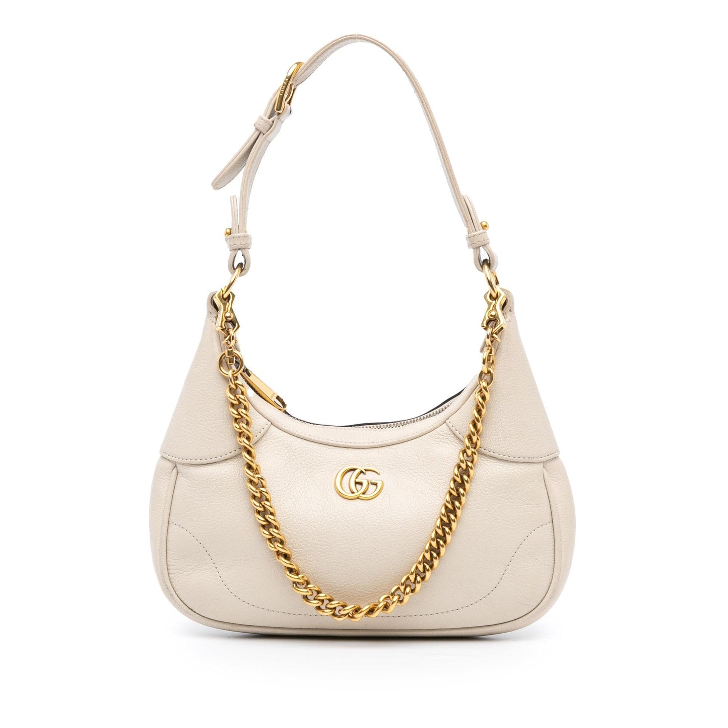 Gucci Aphrodite Calf Calfskin White Small Shoulder Bag
