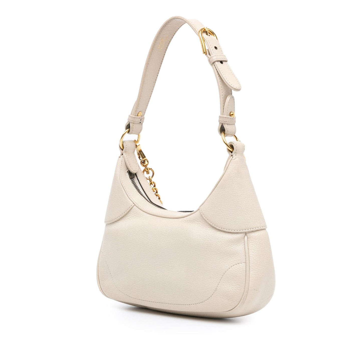 Gucci Aphrodite Calf Calfskin White Small Shoulder Bag