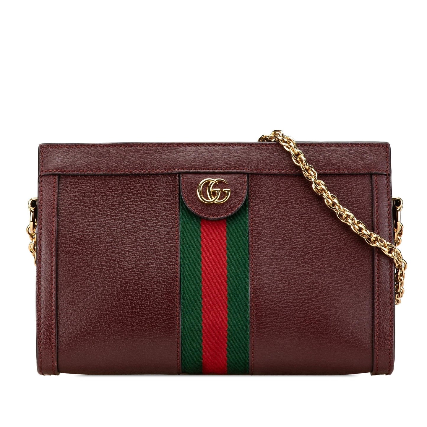 Gucci Ophidia Chain Calf Calfskin Red Small Crossbody Bag Crossbody 1