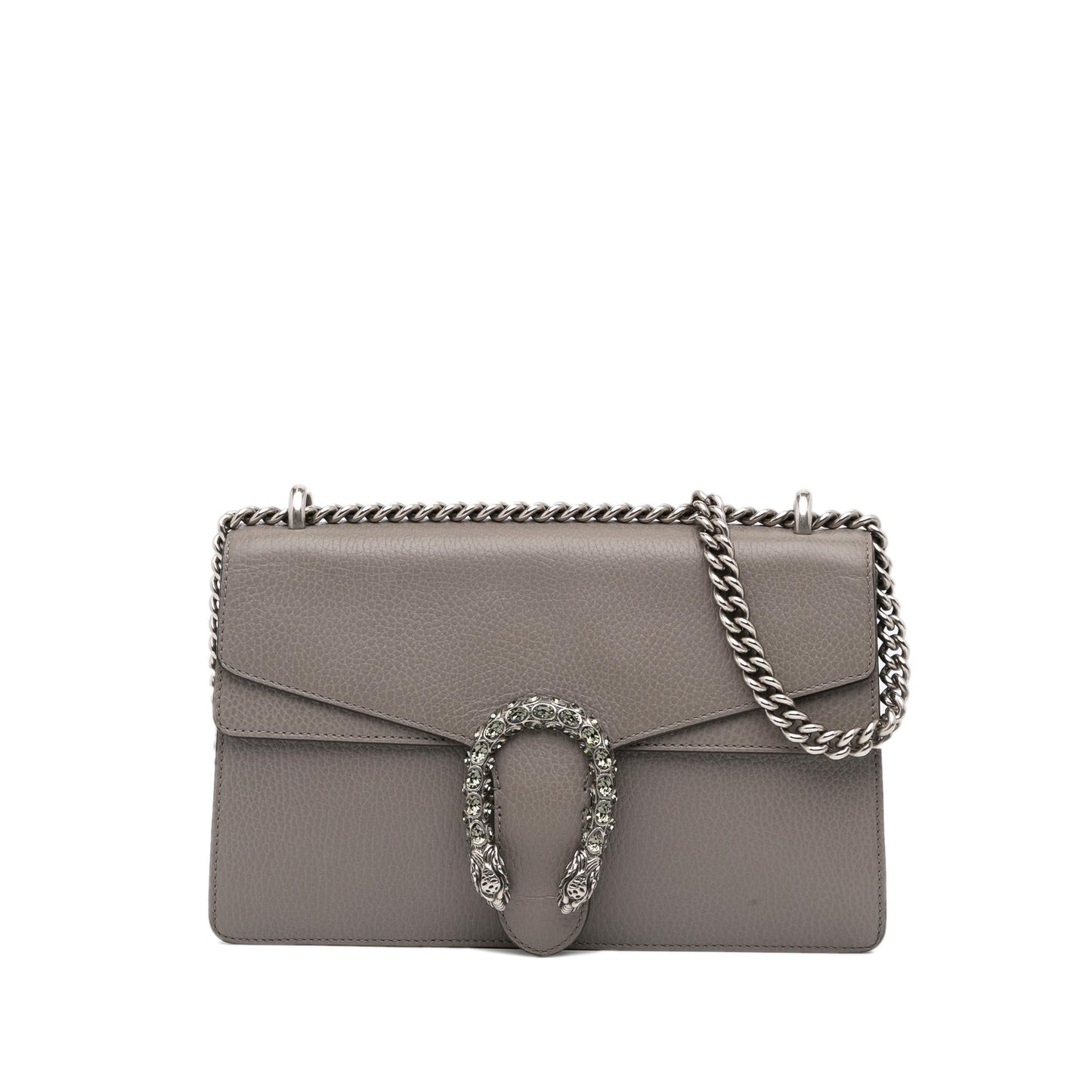 Gucci Dionysus SHG-QfJRnL Calf Grey Small Shoulder Bag